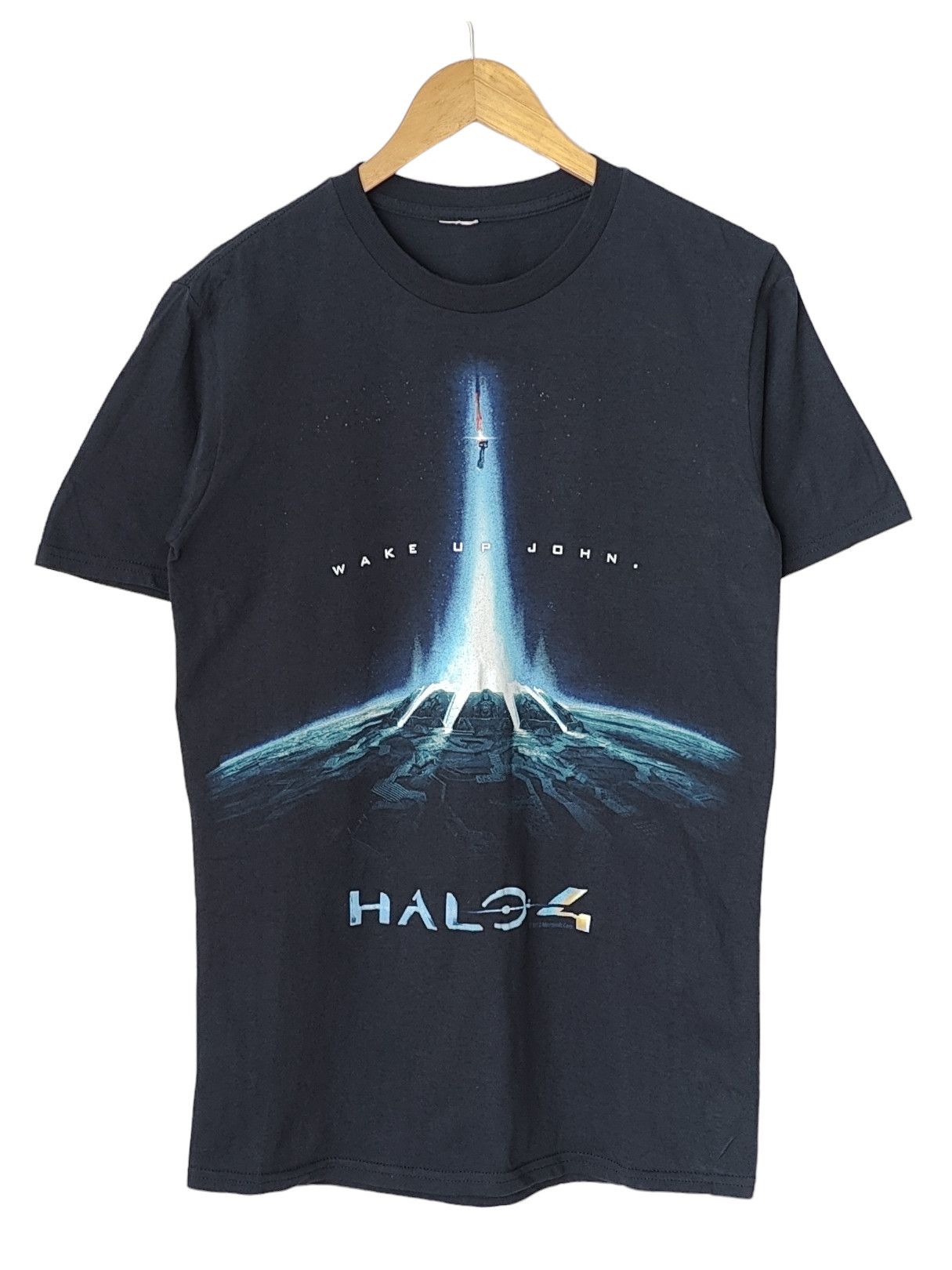 Vintage Halo 4 Wake Up John 2012 Vtg Vintage Game Official Tshirt Hoodie, Sweatshirt | PodTeesHub.com