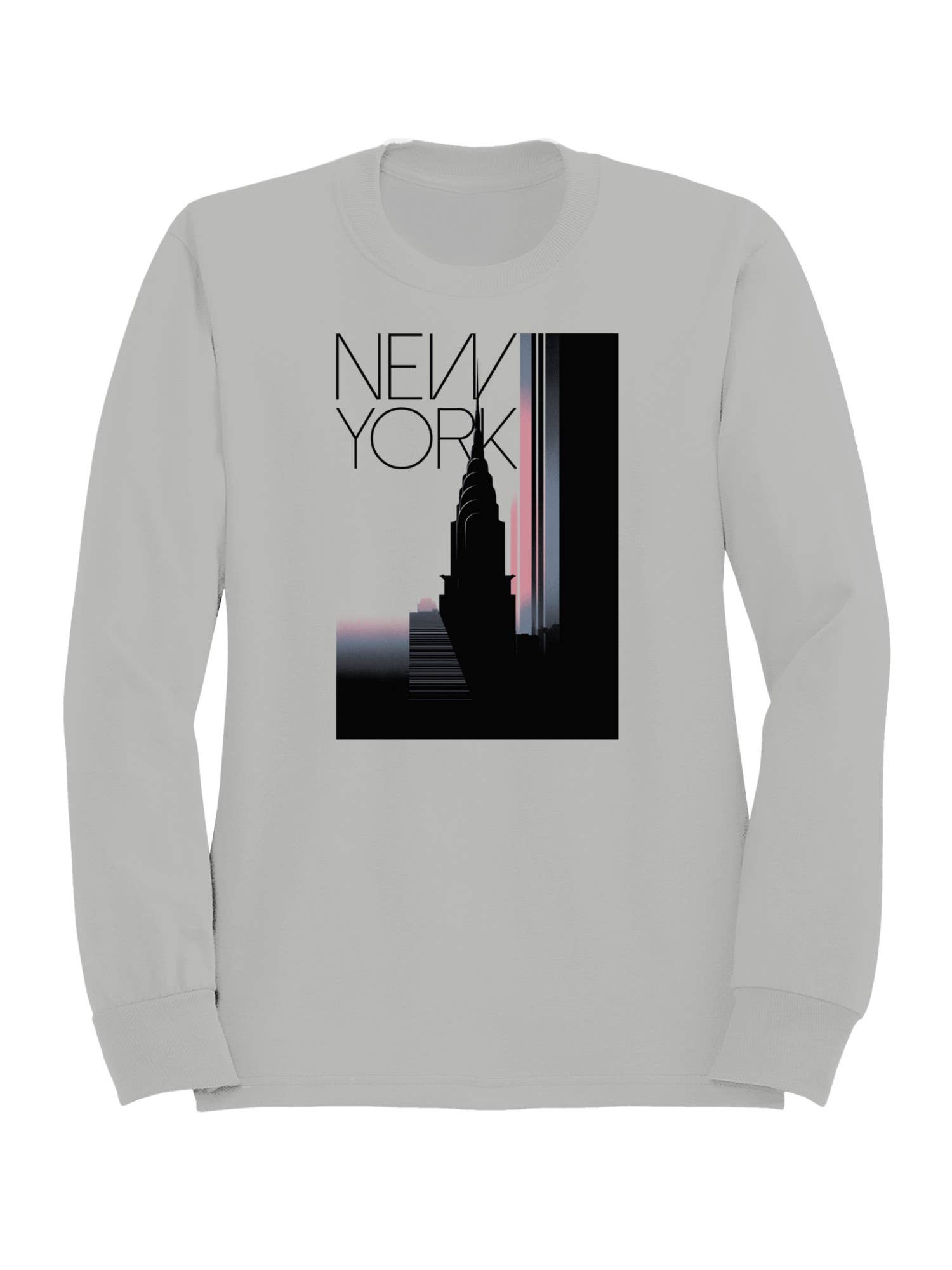 New York City Skyline Art Deco Women's Sweatshirt T-Shirts, Hoodie | PodTeesHub.com