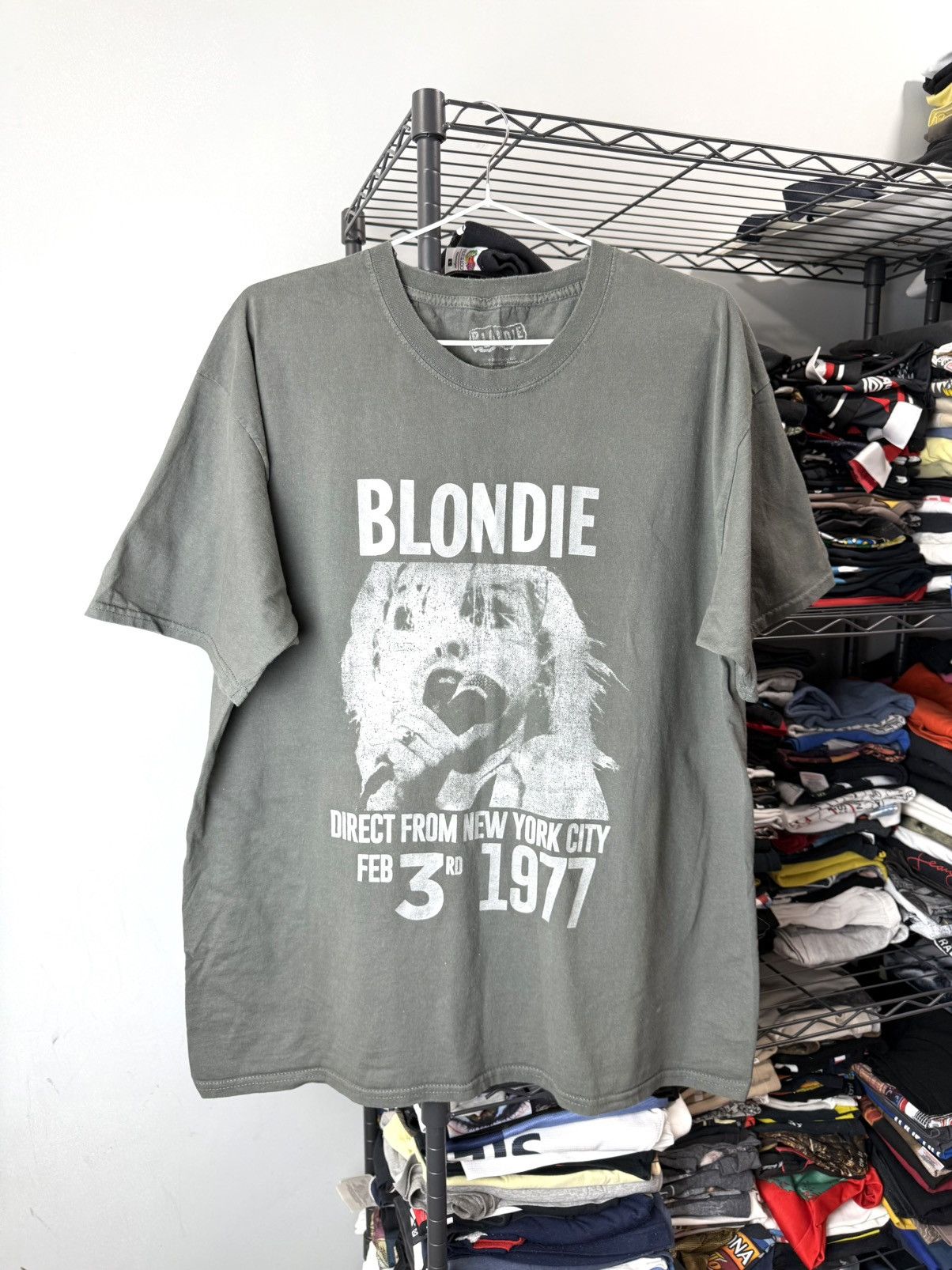 Band Tees Vintage Blondie Band New York Tour T Shirt Hoodie, Sweatshirt | PodTeesHub.com