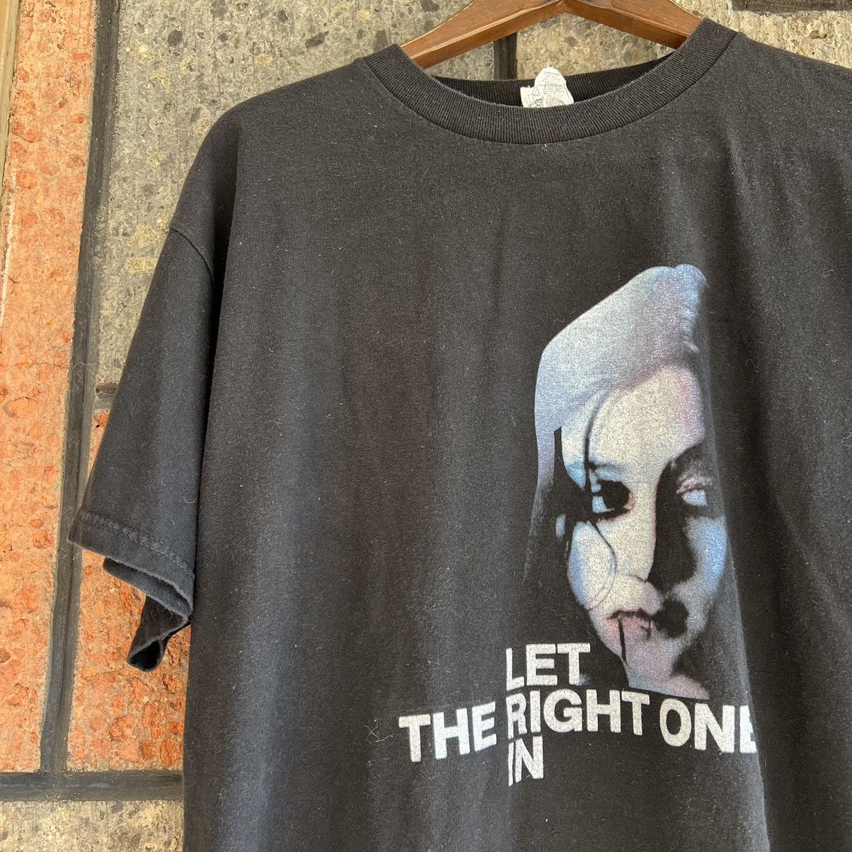 Other Vtg Y2k 00s Let The Right One In Movie Tee Shirt Horror Hoodie, Sweatshirt | PodTeesHub.com