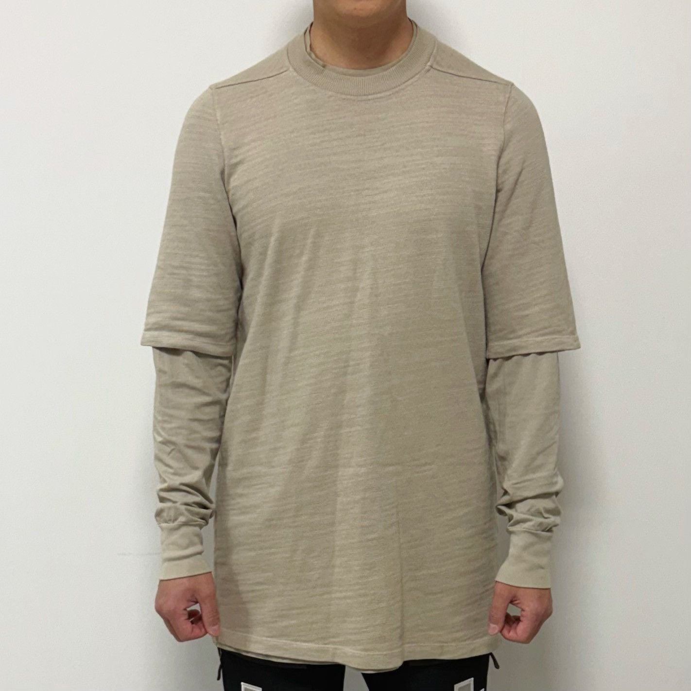 Owens Rick Owens 18fw Drkshdw Hustler Layered Long Sleeve T Shirt Hoodie, Sweatshirt | PodTeesHub.com