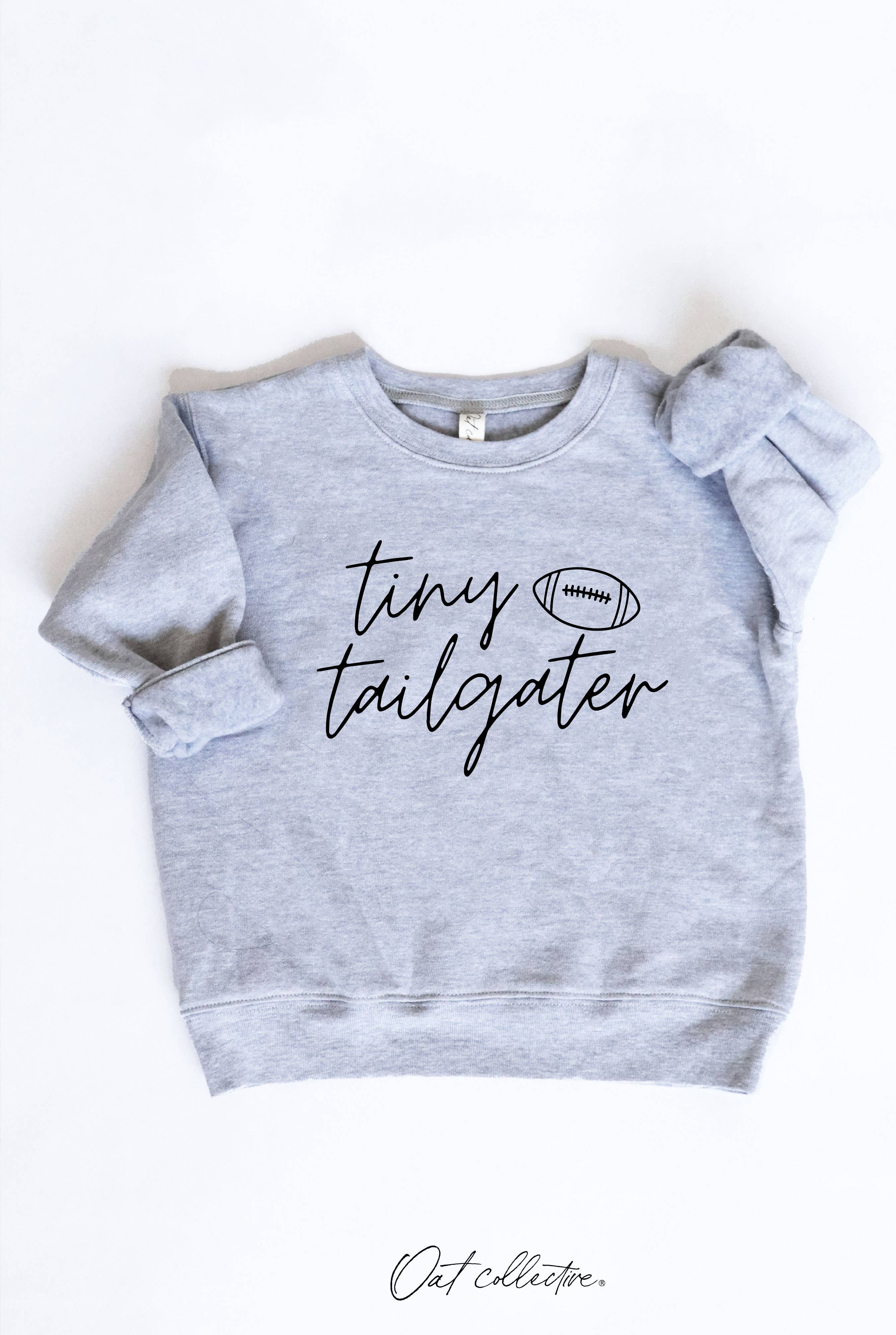 Tiny Tailgater  Toddler Graphic Sweatshirt T-Shirts, Hoodie | PodTeesHub.com