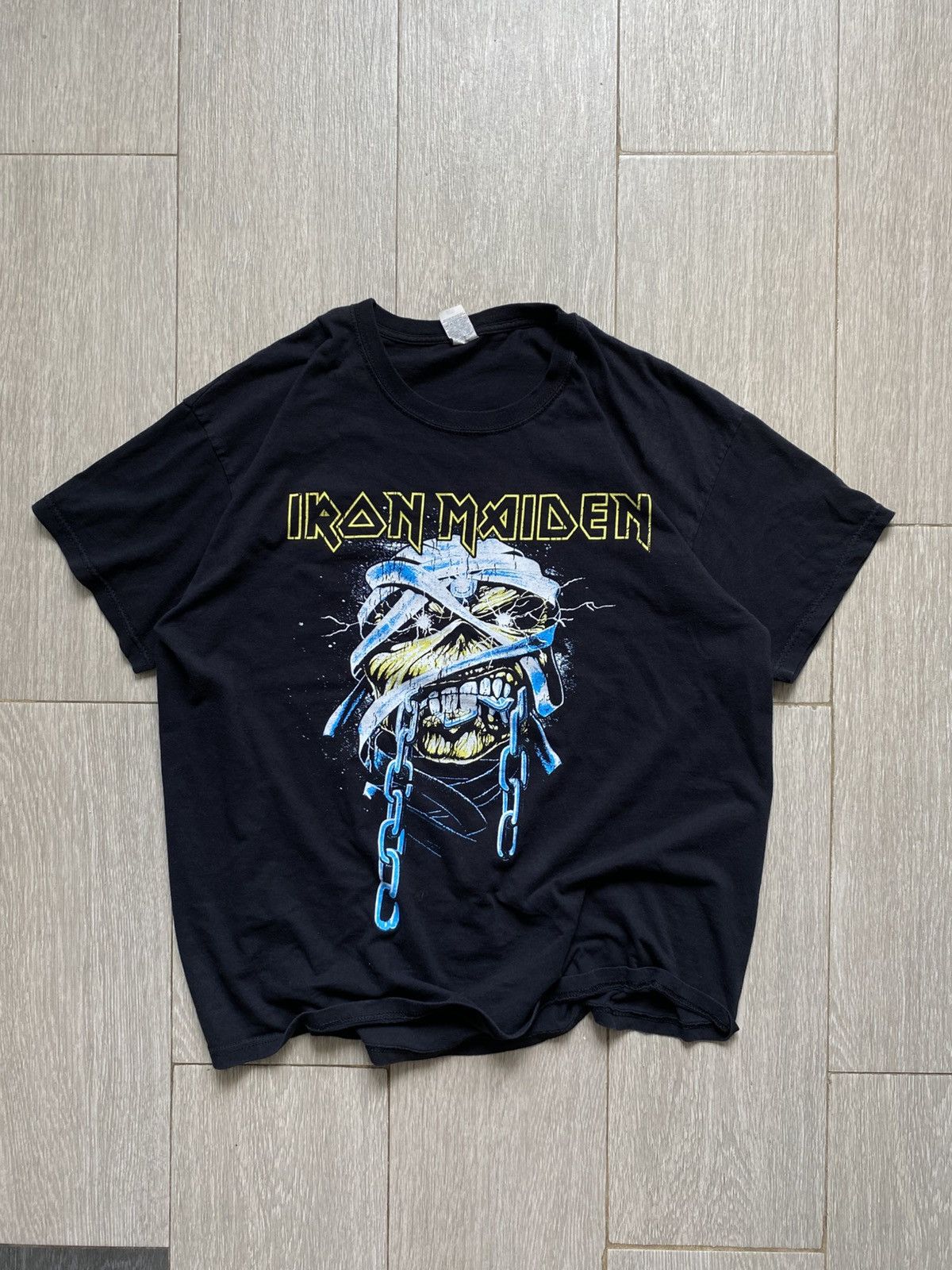 Maiden Iron Maiden Vintage Rock Metal Tee Hoodie, Sweatshirt | PodTeesHub.com