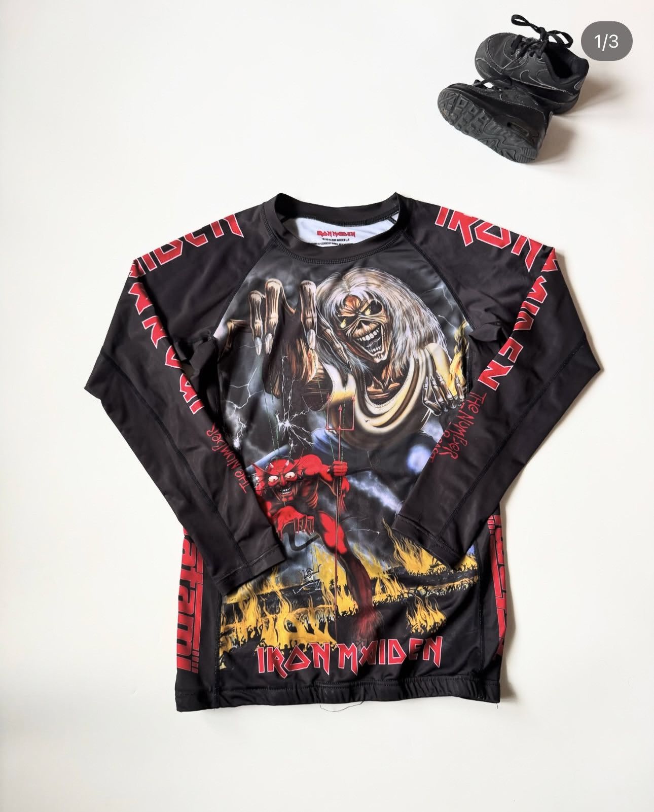 Maiden Tatami Iron Maiden Longsleeve Rashguard Mma Ufc L Sz T-Shirts, Hoodie, Sweatshirt | PodTeesHub.com