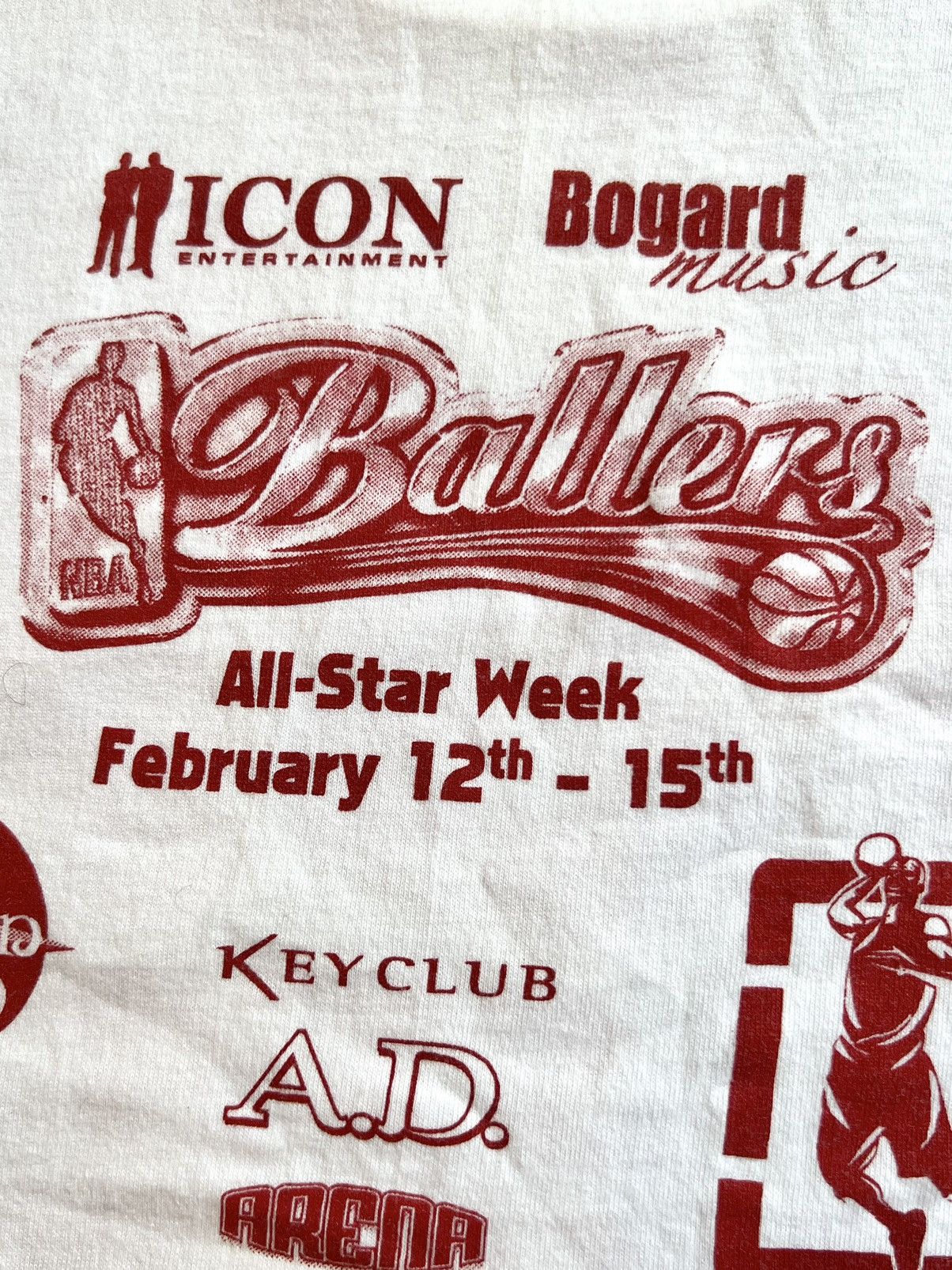 Vintage Nba Ballers All Star Weekend 2004 Promo Tee Hoodie, Sweatshirt | PodTeesHub.com