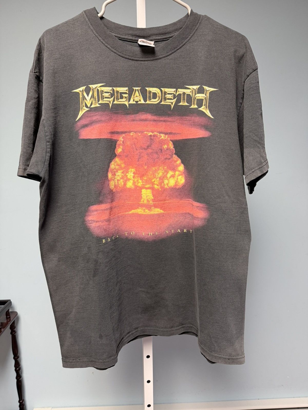 Band Tees 2005 Megadeth Back To The Start Vintage Band Tee Hoodie, Sweatshirt | PodTeesHub.com