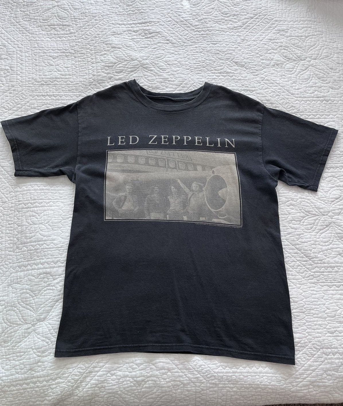 Zeppelin Vintage Led Zeppelin Tour Band Tee Hoodie, Sweatshirt | PodTeesHub.com