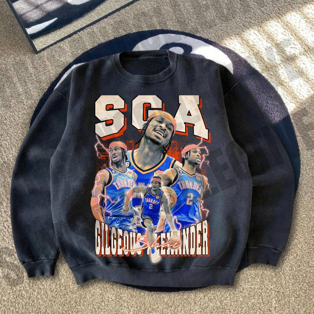 Vintage Retro Basketball Crewneck Sweatshirt T-Shirts, Hoodie | PodTeesHub.com