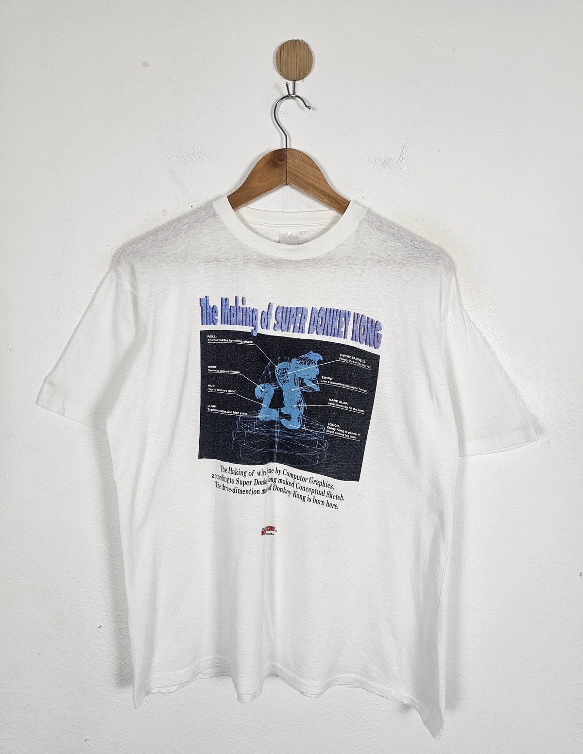 Vintage Donkey Kong Video Games Promo Tee Hoodie, Sweatshirt | PodTeesHub.com