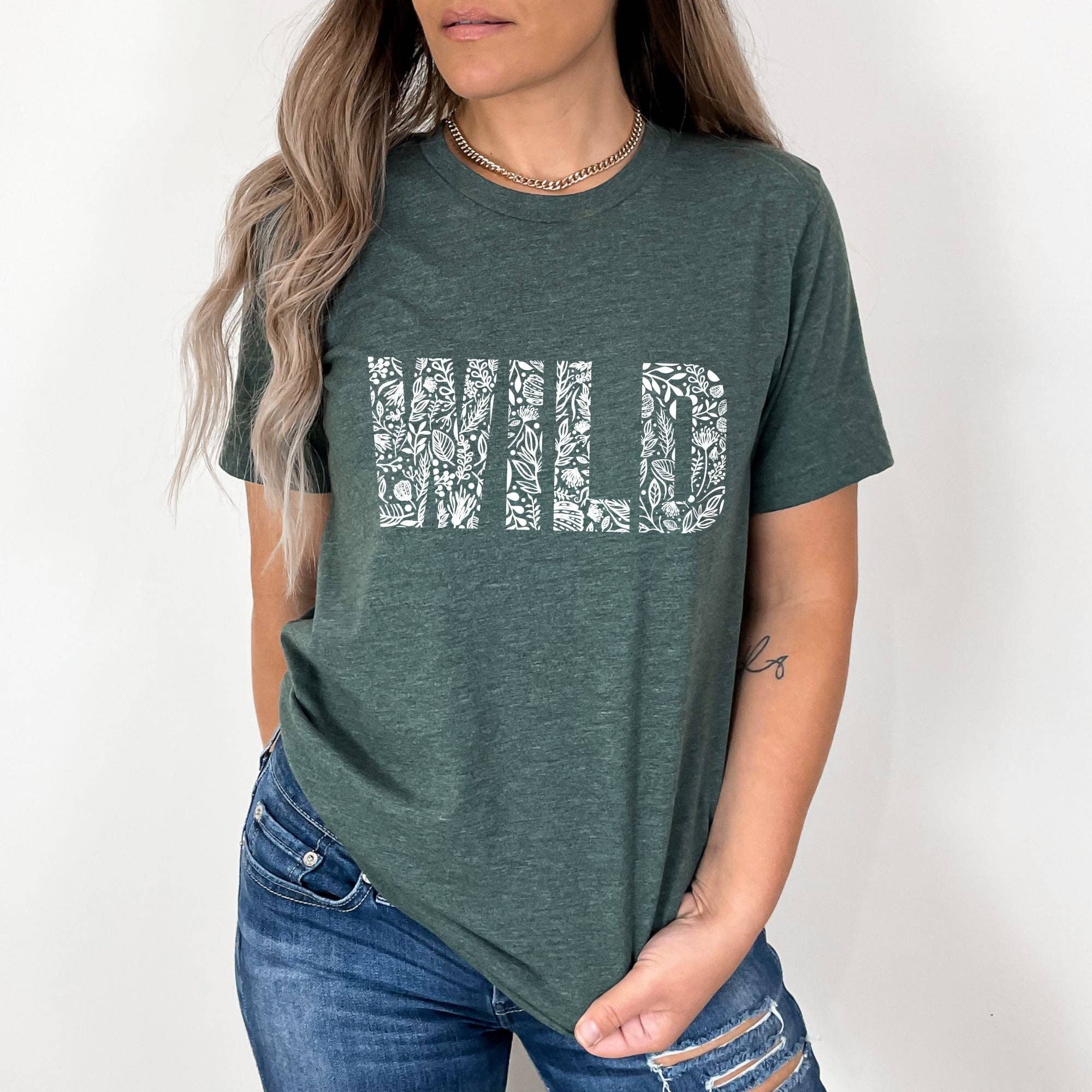 Floral Wild Tee *Unisex Fit*035 Hoodie, Sweatshirt | PodTeesHub.com
