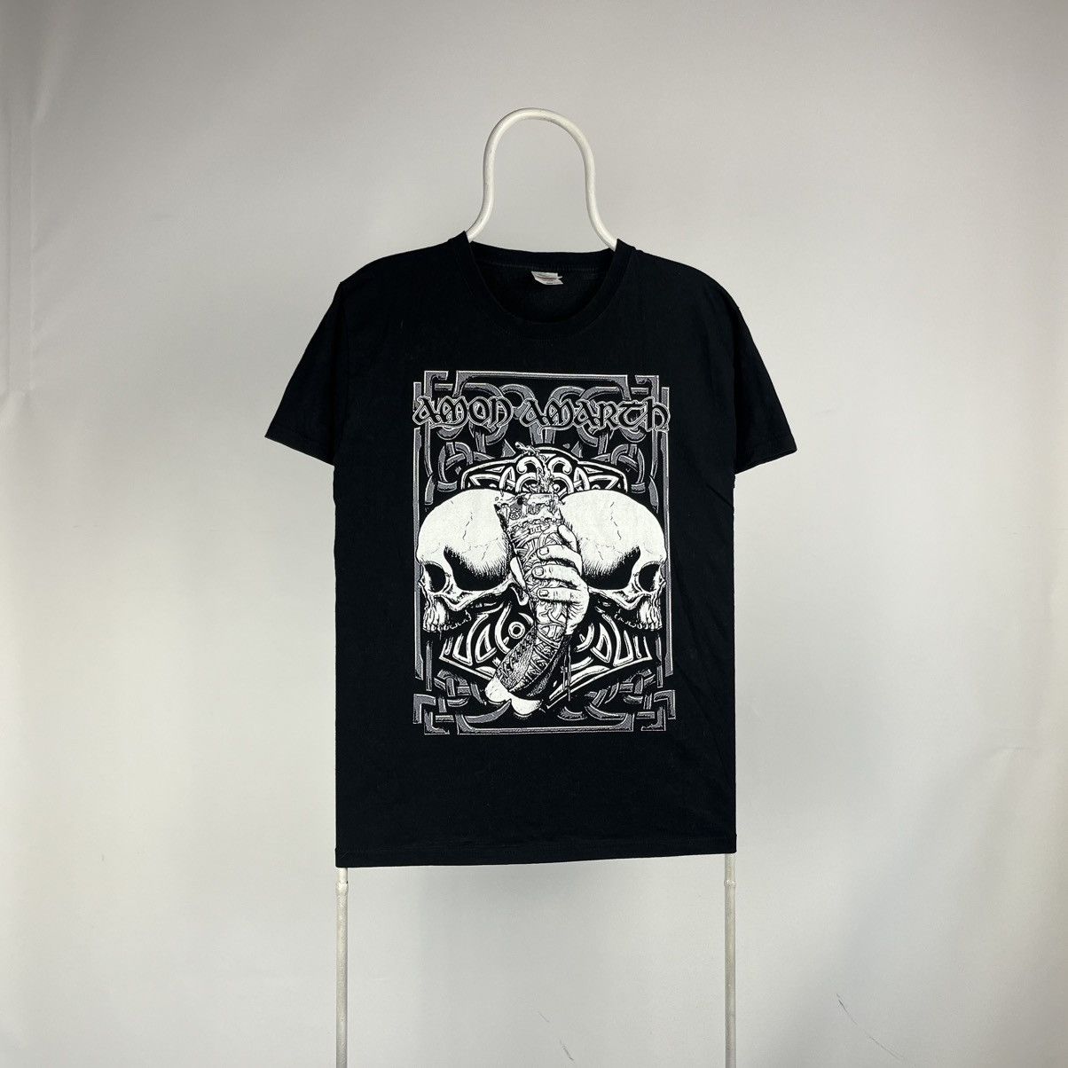 Band Tees Amon Amarch Tshirt Rock Band Size Medium Hoodie, Sweatshirt | PodTeesHub.com