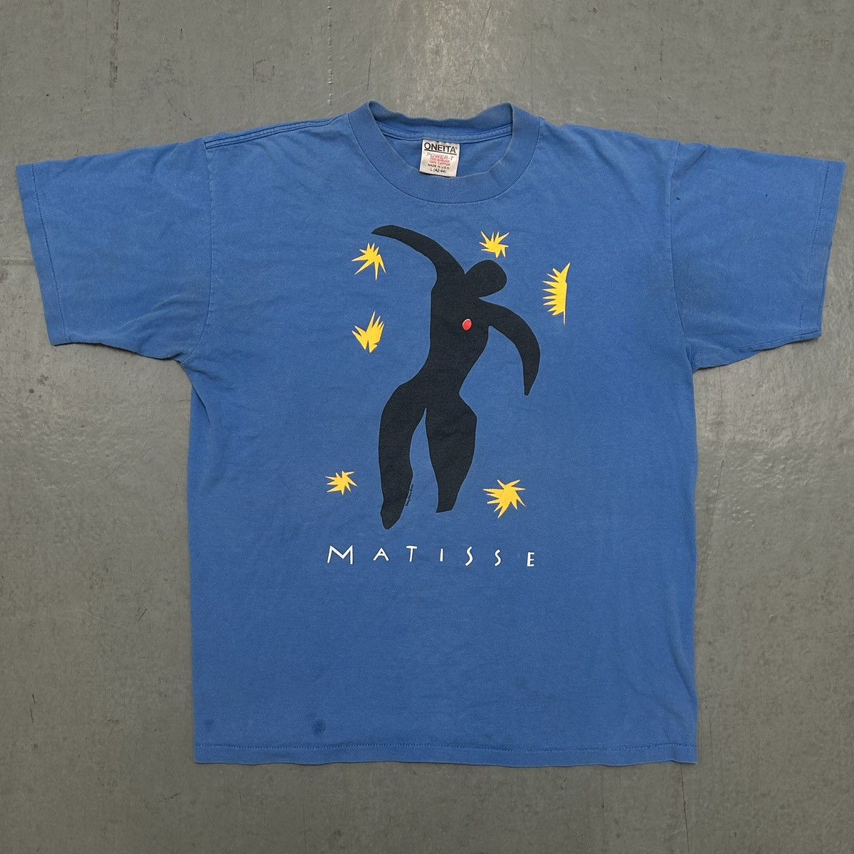 Vintage 90s Matisse Art T Shirt Oneita Power T Hoodie, Sweatshirt | PodTeesHub.com