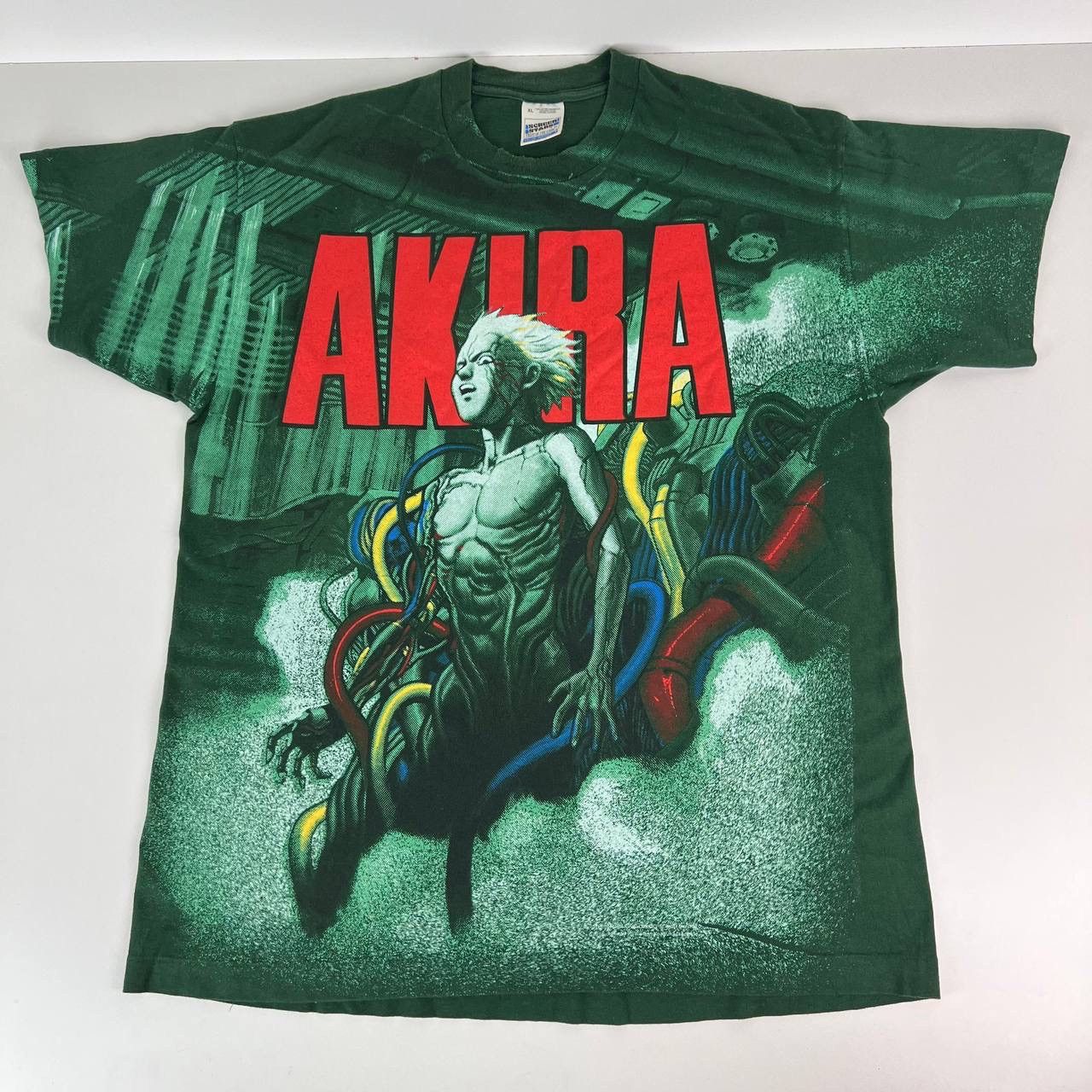 Other Akira Full Print 1993 Anime Green T Shirts Size Xl Hoodie, Sweatshirt | PodTeesHub.com