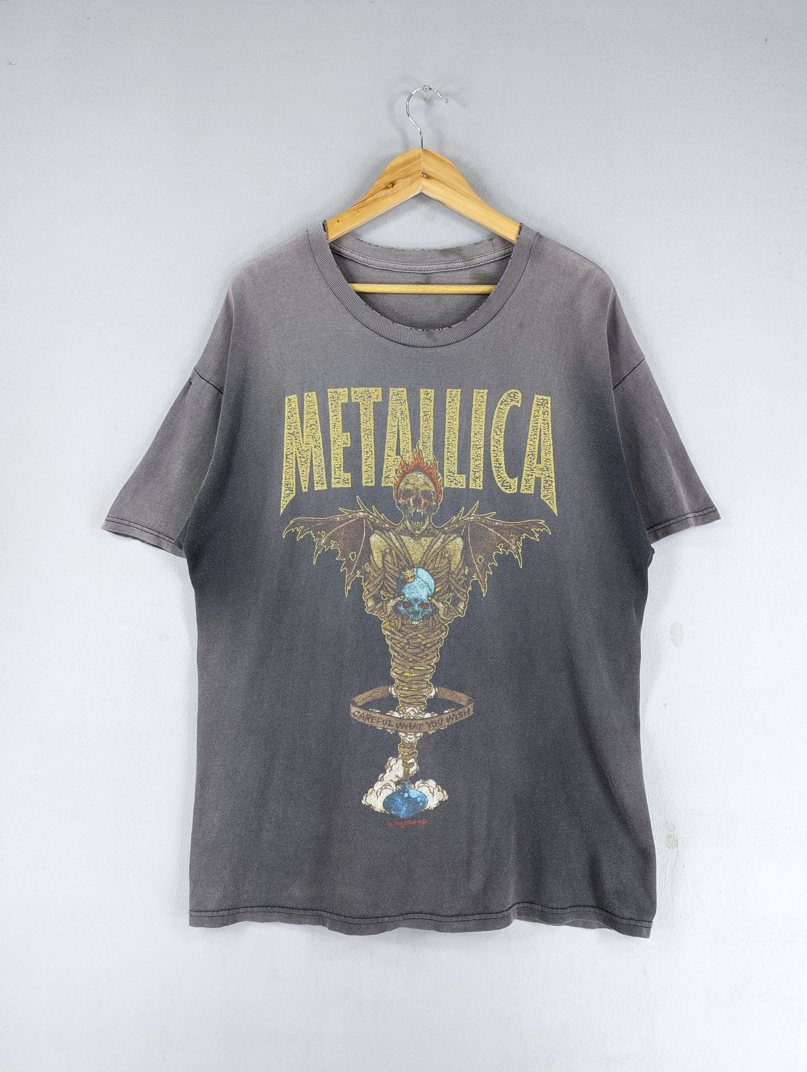 Band Tees Vintage Metallica Pushead King Nothing Distressed T Shirt Hoodie, Sweatshirt | PodTeesHub.com