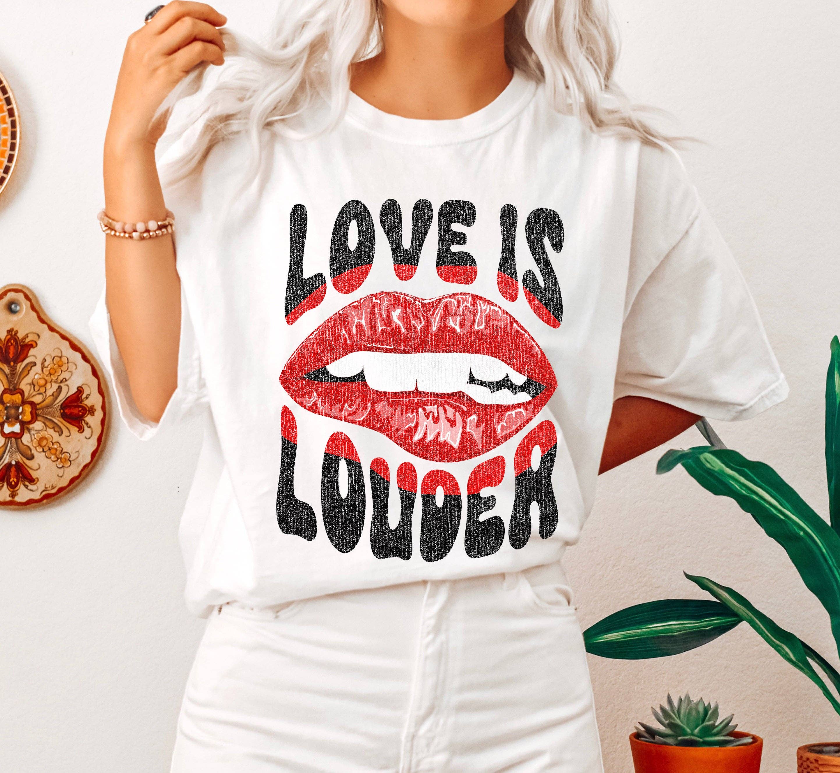 Love Is Louder T-Shirt Hoodie, Sweatshirt | PodTeesHub.com