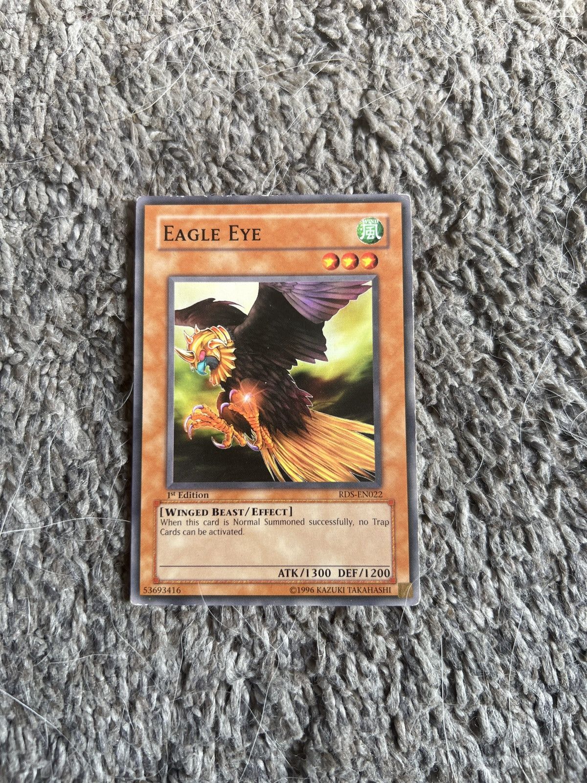 Vintage 1996 Konami Yu Gi Oh Eagle Eye Card T-Shirts, Hoodie, Sweatshirt