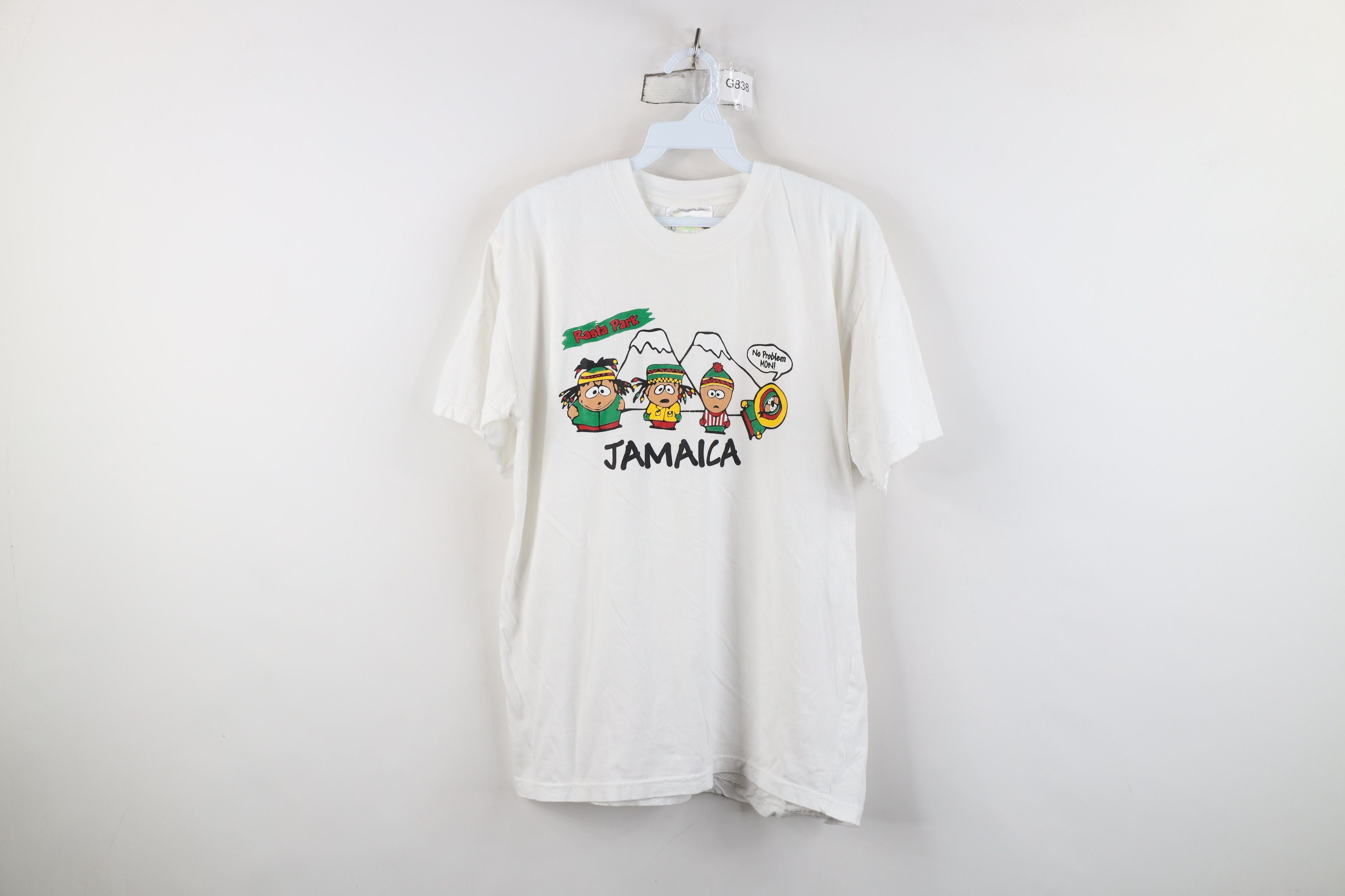 Vintage 90s Y2k South Park Rasta Park Short Sleeve T Shirt Hoodie, Sweatshirt | PodTeesHub.com