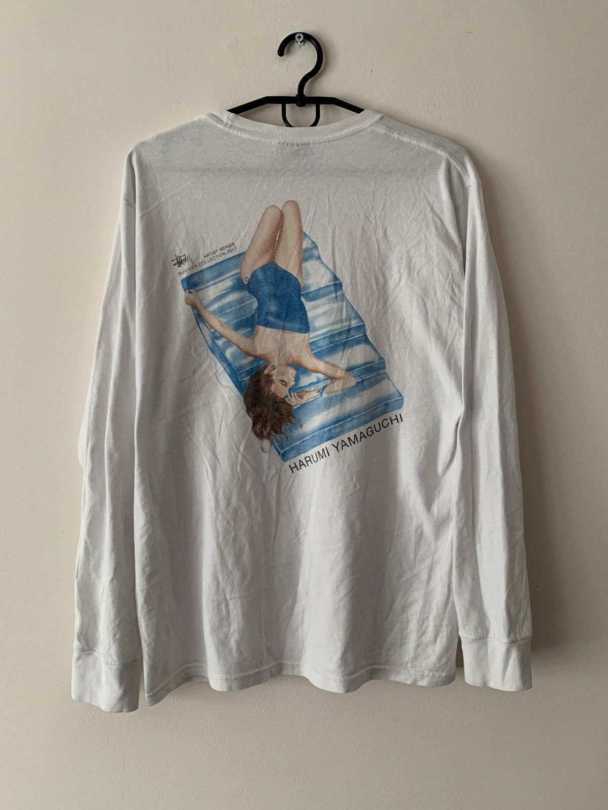 Stussy Harumi Yamaguchi Long Sleeve T Shirt Tee Hoodie, Sweatshirt | PodTeesHub.com