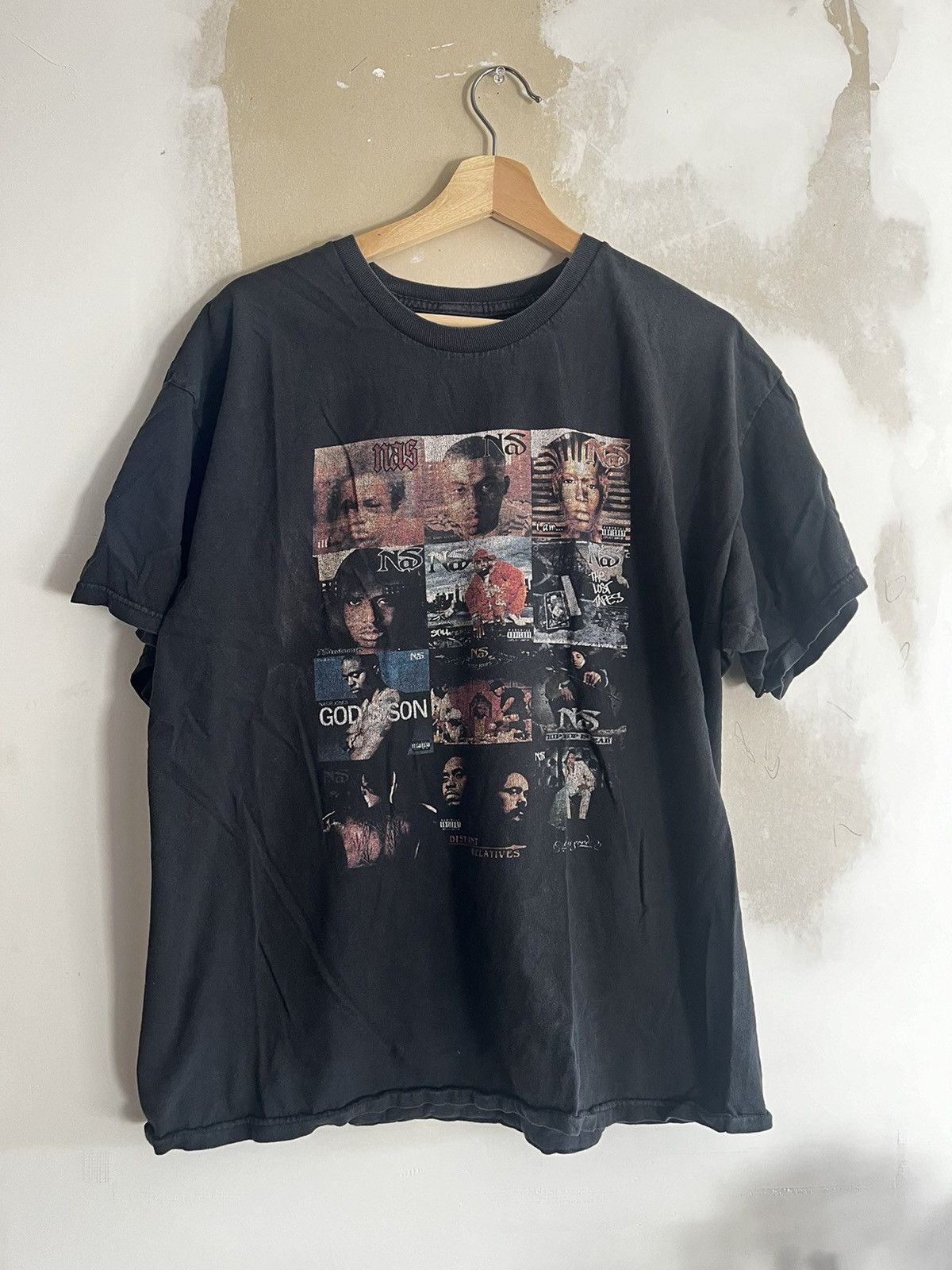 Vintage Nas Tee Hoodie, Sweatshirt | PodTeesHub.com