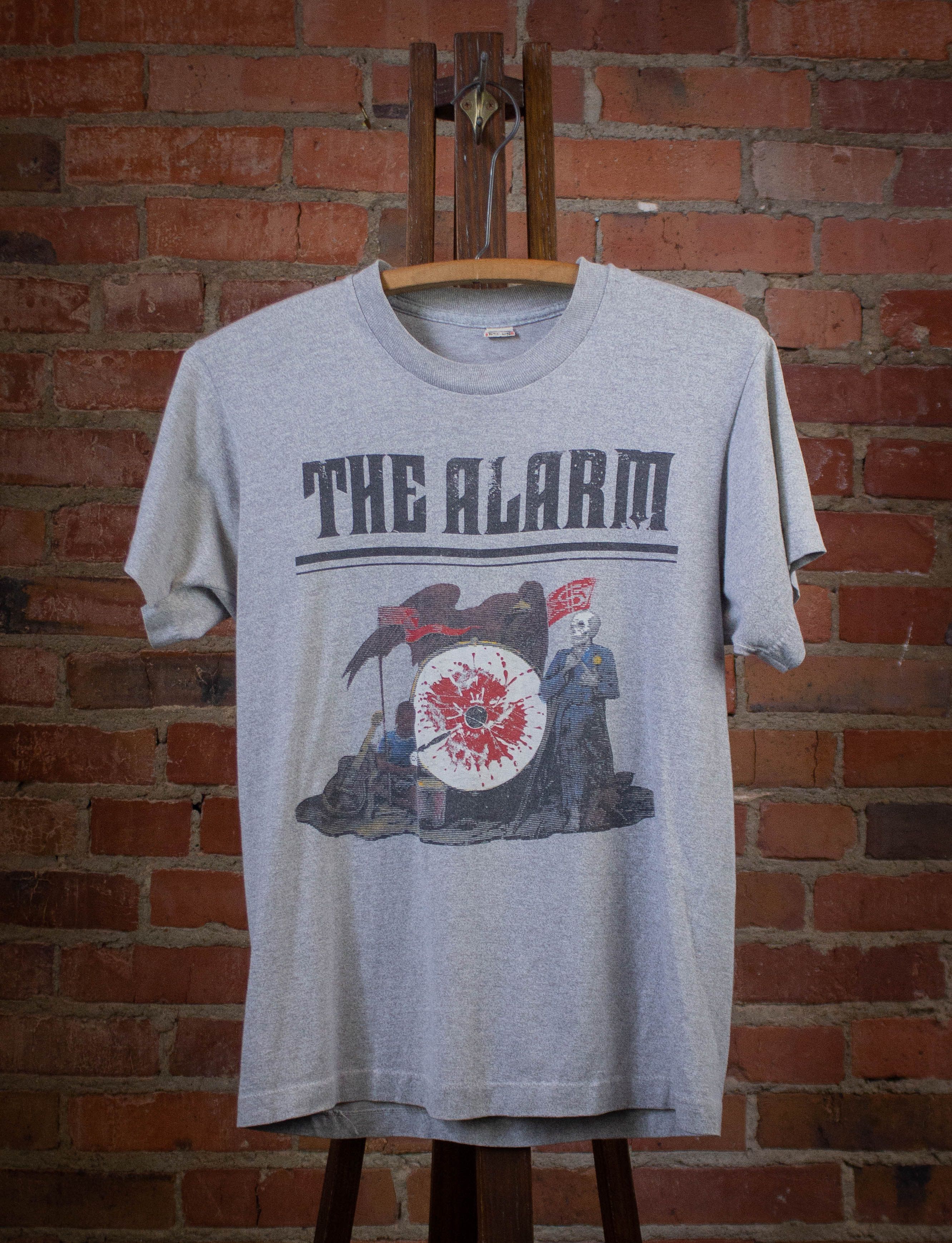Vintage The Alarm Marching On Across America Concert T Shirt 1984 Hoodie, Sweatshirt | PodTeesHub.com