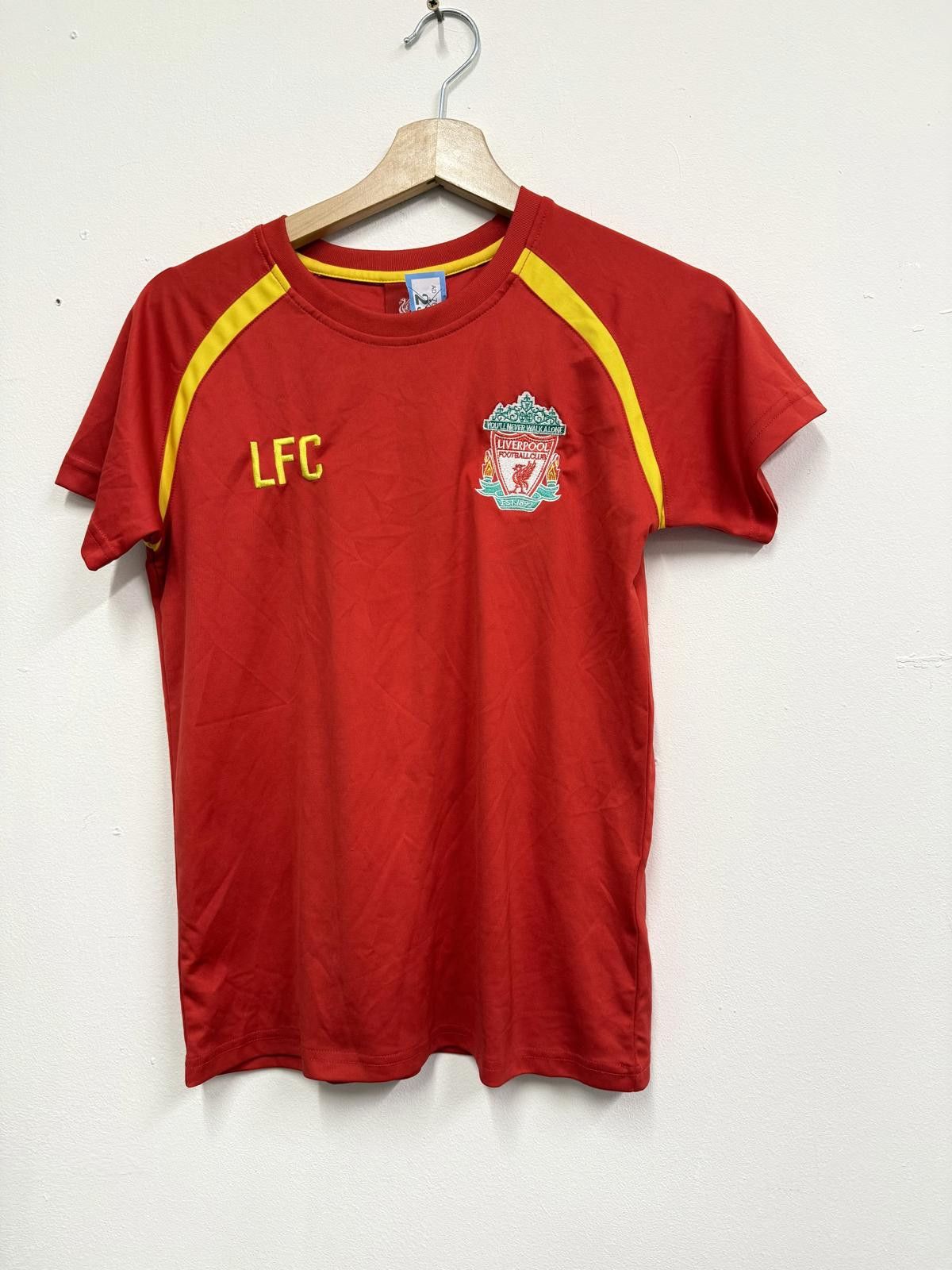 Other Liverpool Fc Mens Red Sports T Shirt With Yellow Accents Hoodie, Sweatshirt | PodTeesHub.com