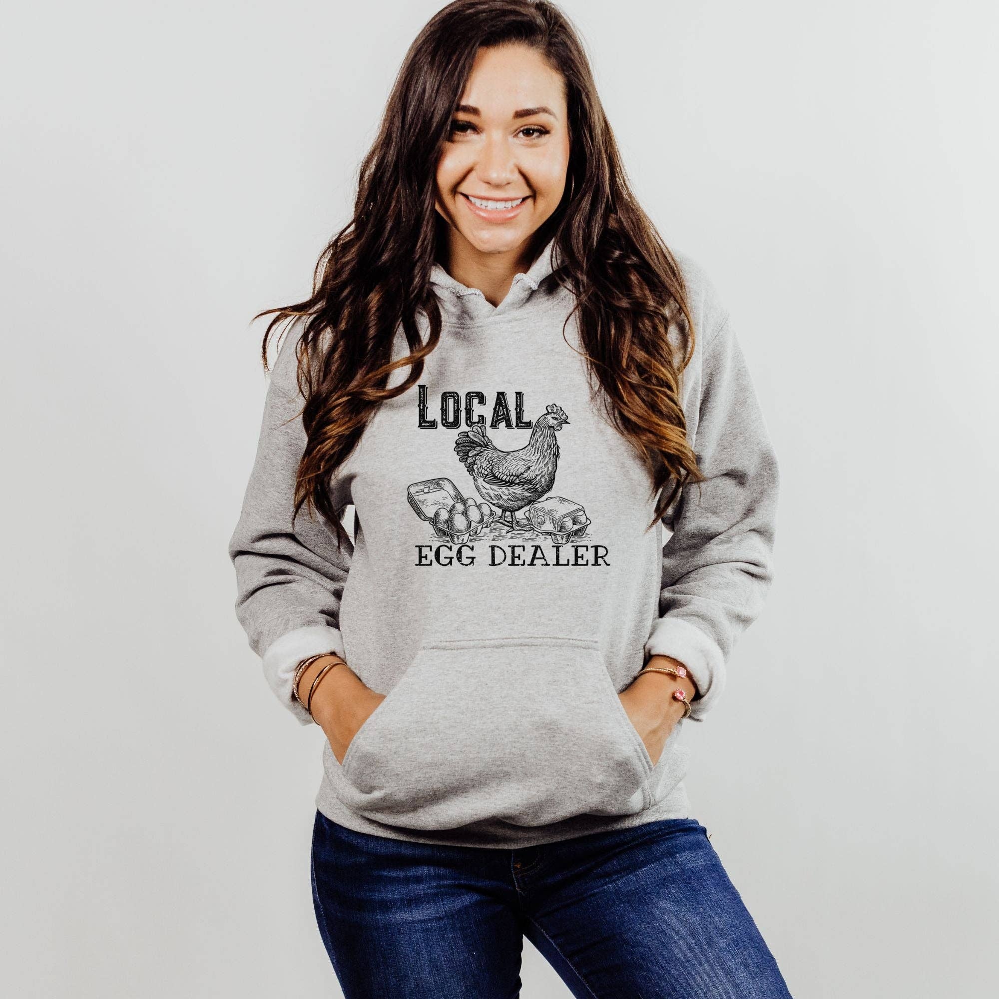 Local Egg Dealer Crewneck Sweatshirt Hoodie 181 T-Shirts | PodTeesHub.com