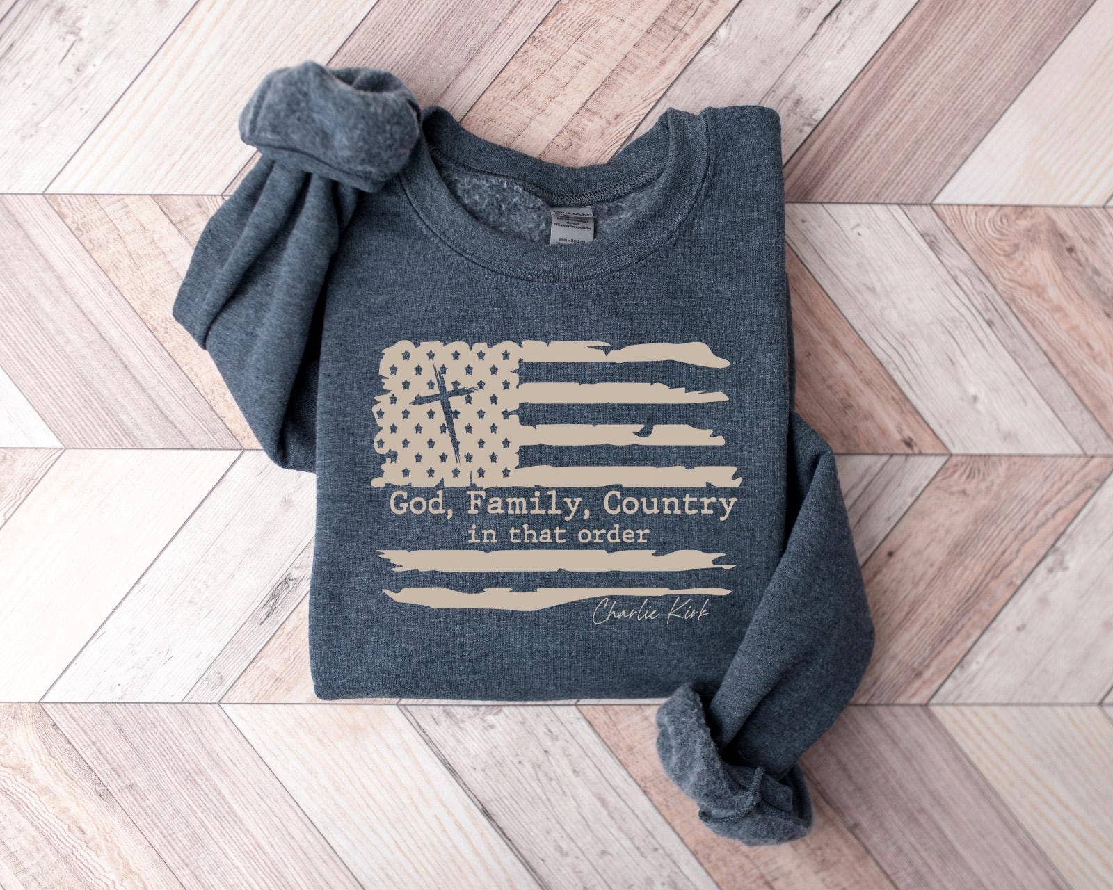 True Patriot God Family Country Shirt Hoodie, Sweatshirt | PodTeesHub.com