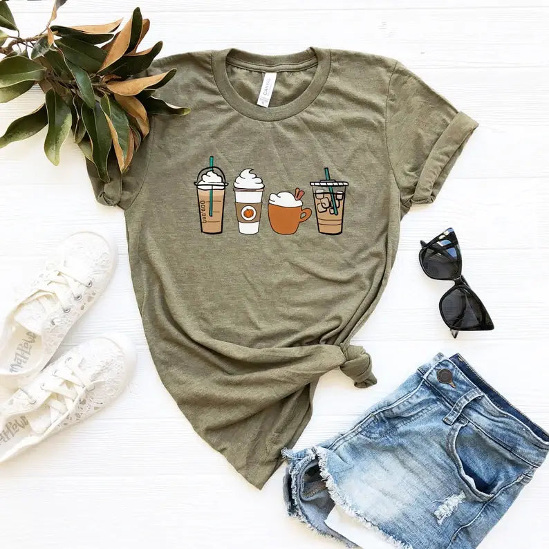 Christmas Coffee T-Shirt Hoodie, Sweatshirt | PodTeesHub.com