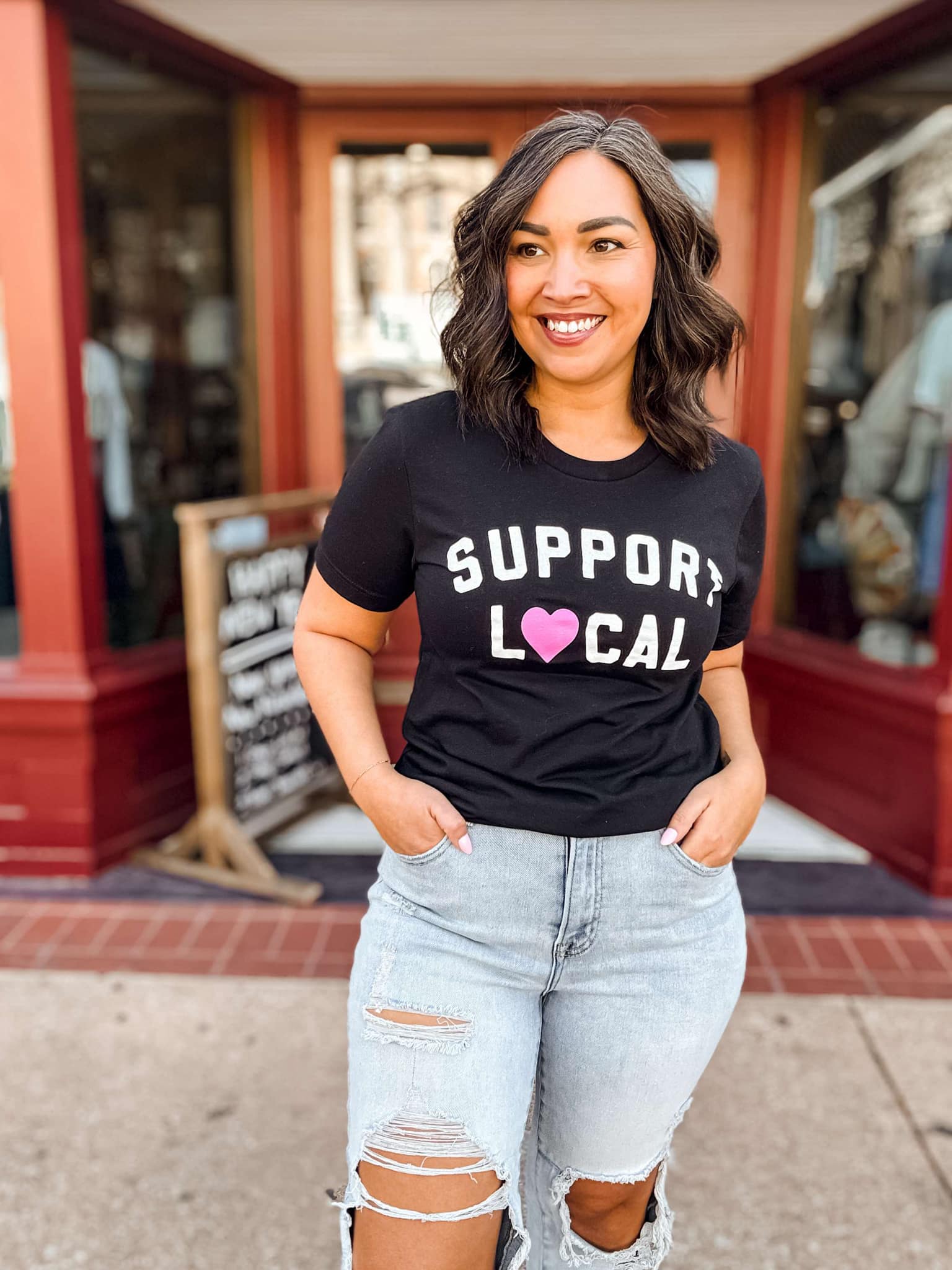 Support Local Shirt, Small Business Tee, Local Business Hoodie, Sweatshirt | PodTeesHub.com