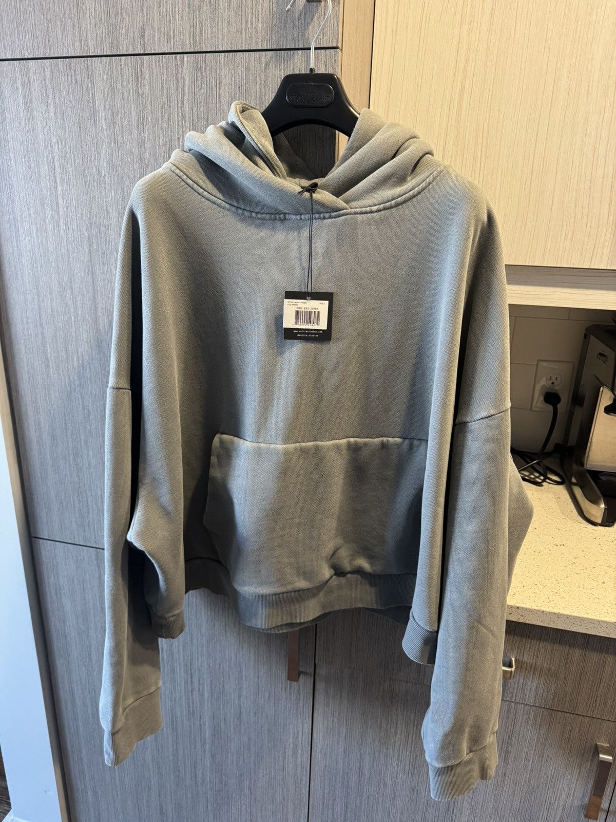 Entire Studios Heavy Hooded Sweatshirt Rhino Grey T-Shirts, Hoodie | PodTeesHub.com
