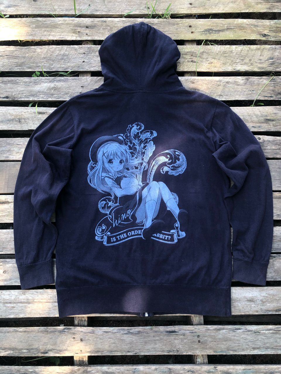 Japanese Brand X Vintage Vintage Is The Order A Rabbit Anime Japan Zipper Hoodie T-Shirts, Sweatshirt | PodTeesHub.com