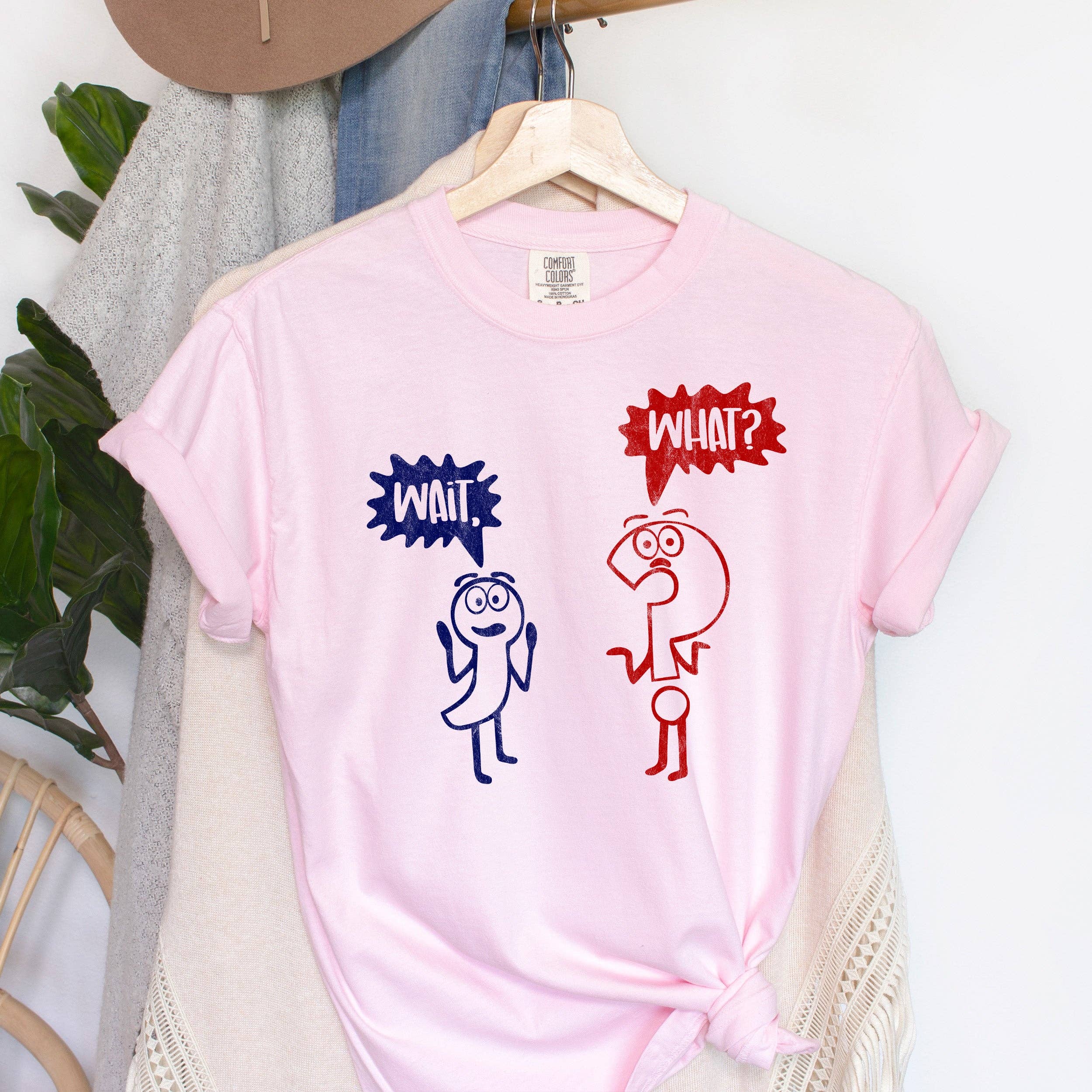 Wait What Funny Teacher T-Shirt Hoodie, Sweatshirt | PodTeesHub.com