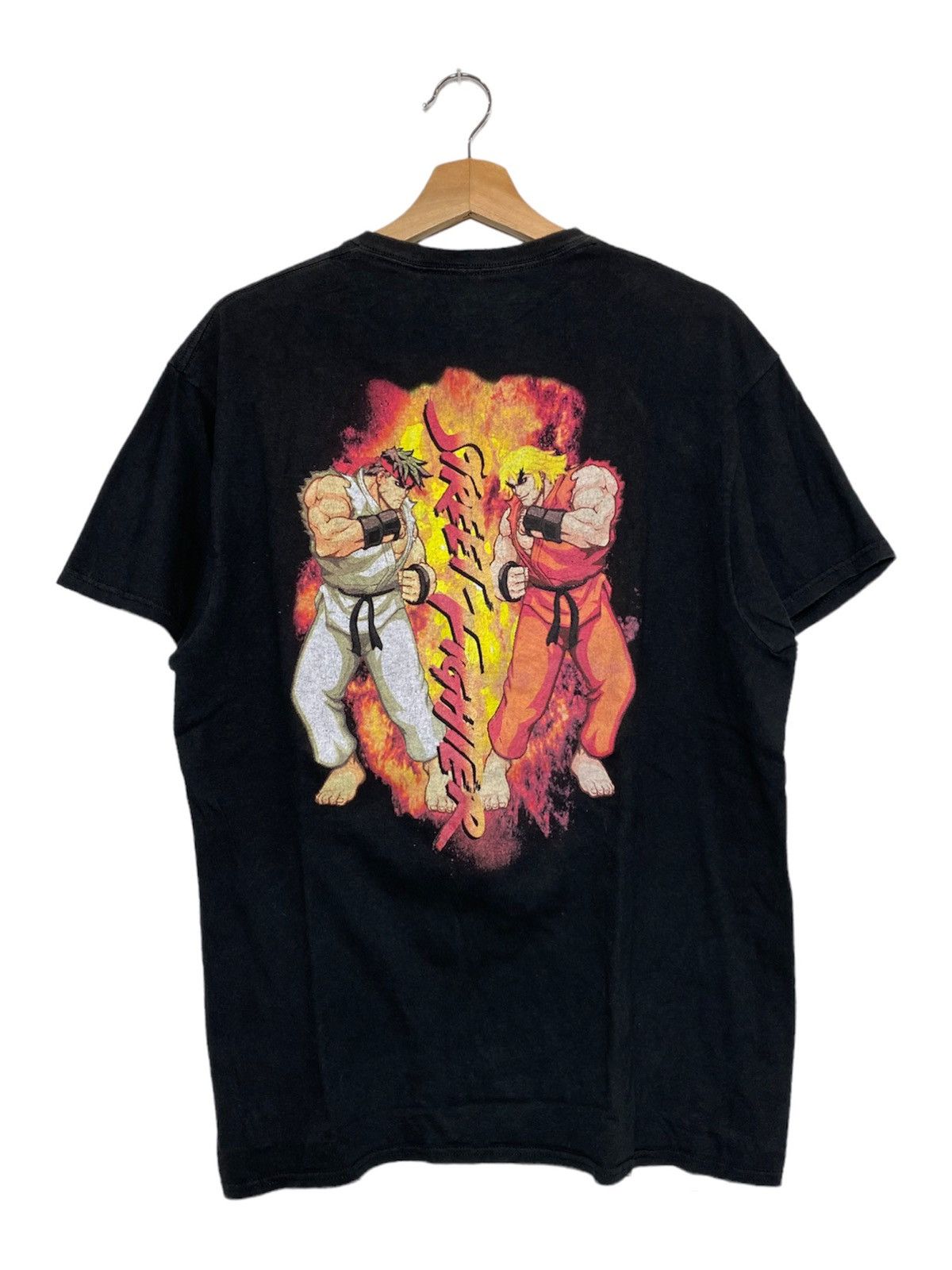 Japanese Brand X Vintage Vintage Street Fighter Tees Anime Evangelion Akira Hoodie, Sweatshirt | PodTeesHub.com
