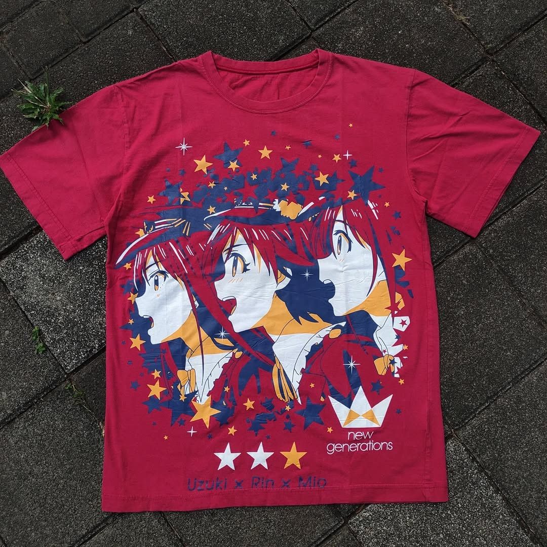 Anime Idolmaster Uzuki Rin Mio Anime Tee Hoodie, Sweatshirt | PodTeesHub.com