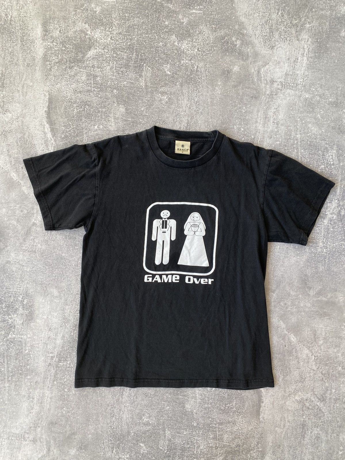 Vintage Game Over Wedding Family Funny T Shirt Hoodie, Sweatshirt | PodTeesHub.com