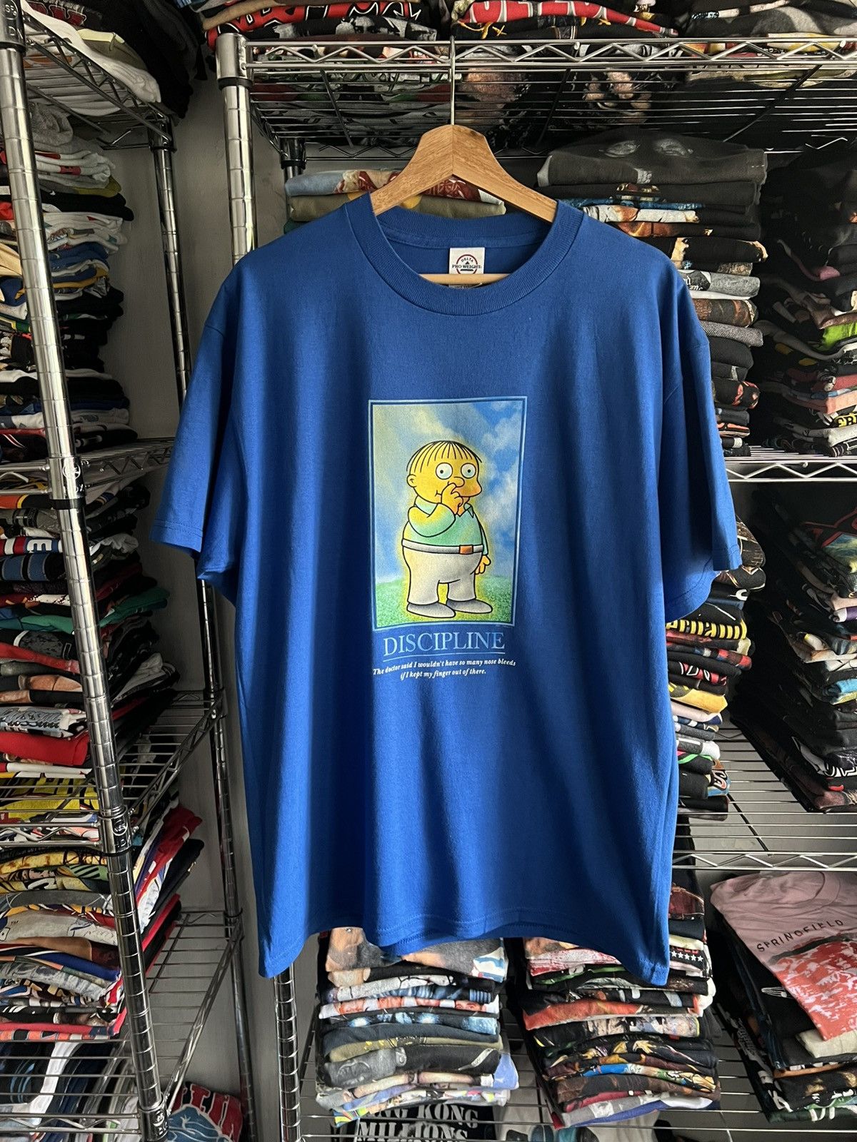 Vintage 2000s Simpsons Ralph Wiggum Discipline Funny T-Shirts, Hoodie, Sweatshirt