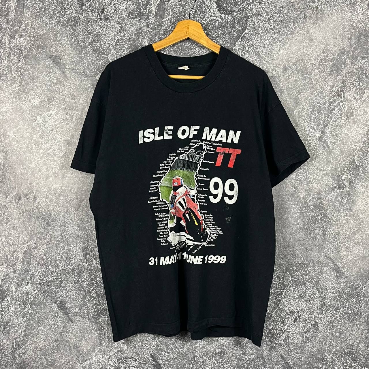 Vintage Isle Of Man Tt 1999 Motorcycle Racing Vintage T Shirt 90s Hoodie, Sweatshirt | PodTeesHub.com