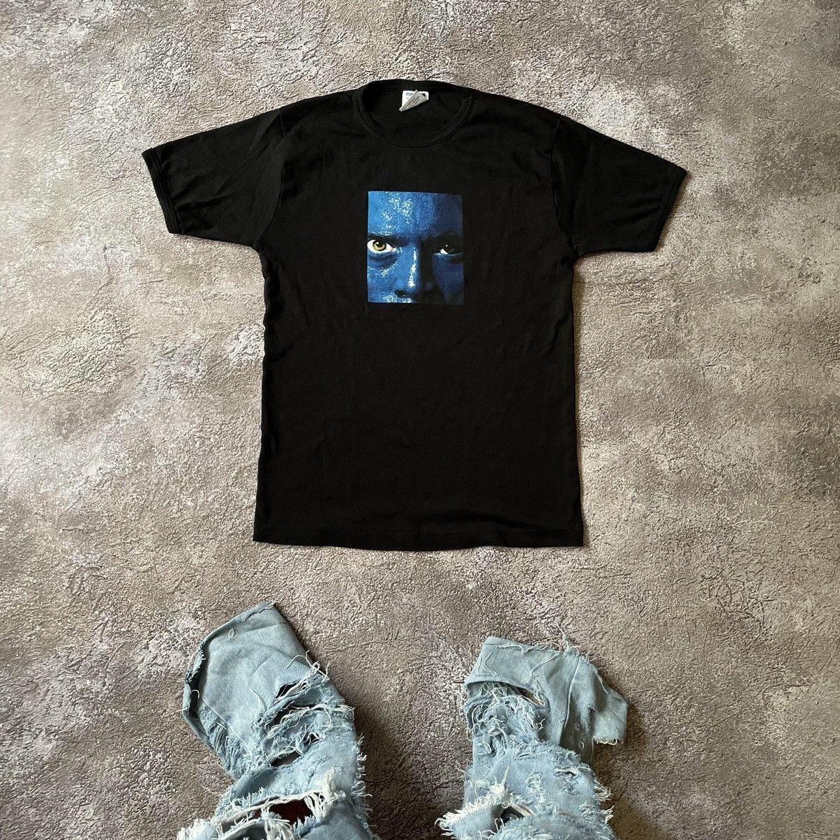 Vintage Y2k Blue Face Dead Cross Skulls Creepy Horror Tee Hoodie, Sweatshirt | PodTeesHub.com