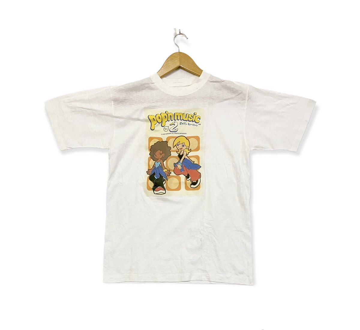 Vintage 1999 Pop N Music Konami Arcade Video Games T Shirts Hoodie, Sweatshirt | PodTeesHub.com