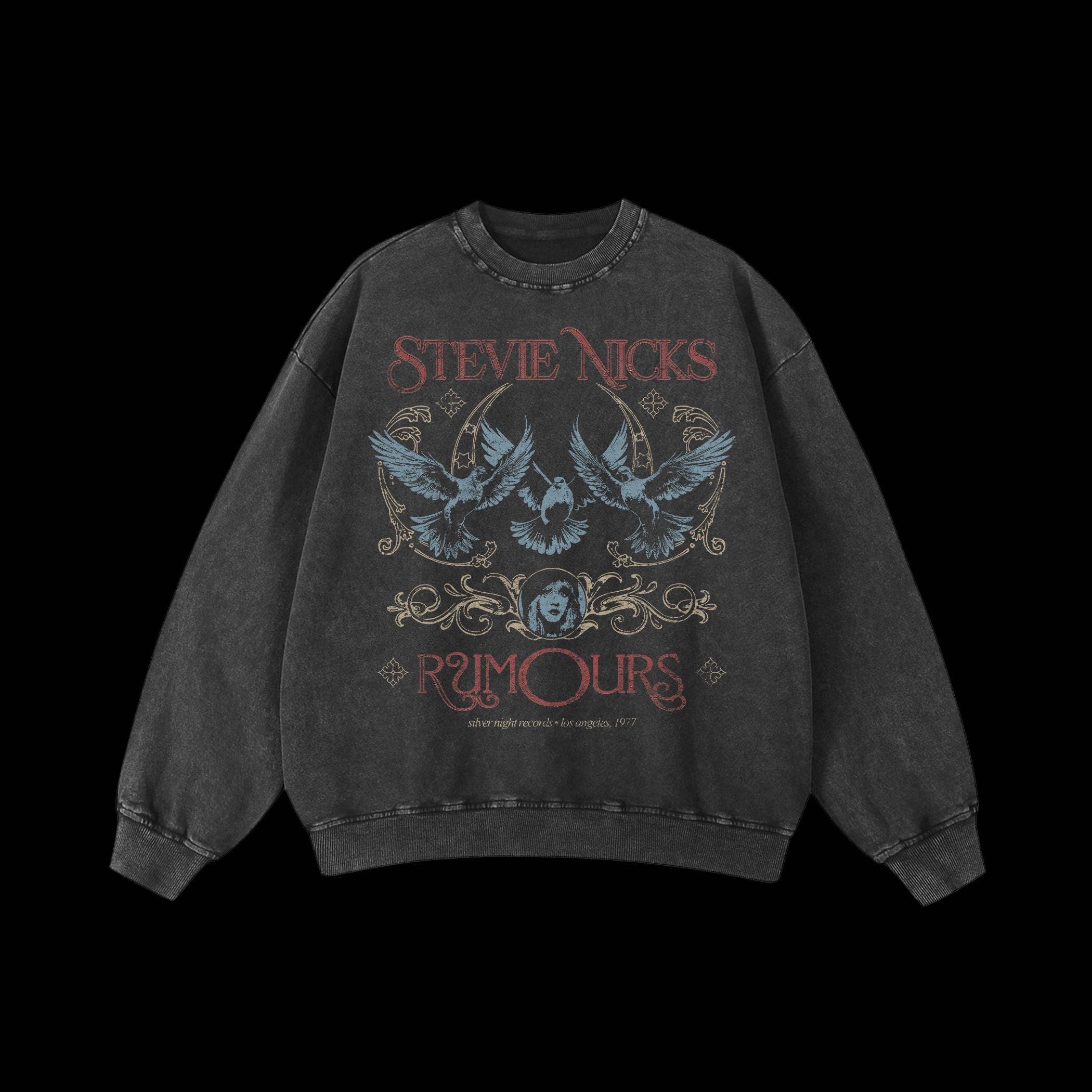 Ste-Vie Nicks Rumours Music Sweatshirt T-Shirts, Hoodie | PodTeesHub.com