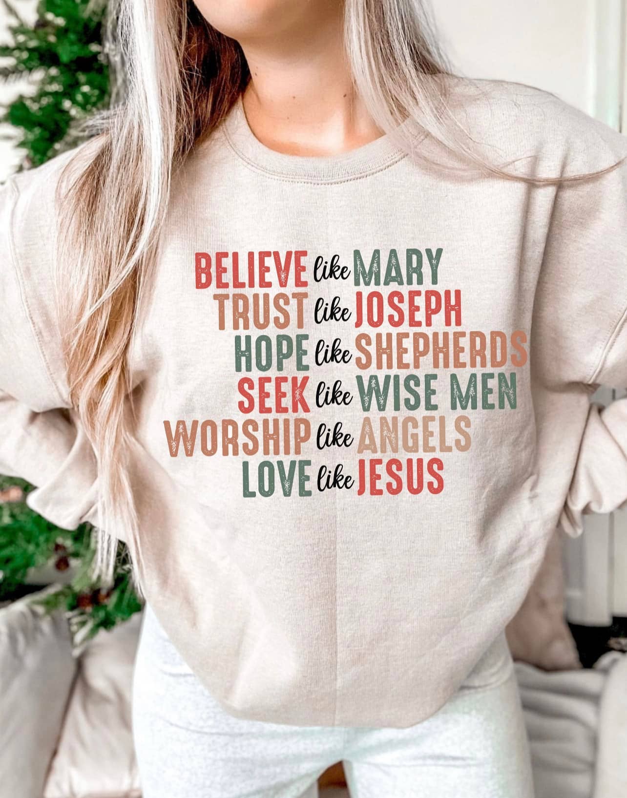 True Meaning of Christmas Sweatshirt T-Shirts, Hoodie | PodTeesHub.com