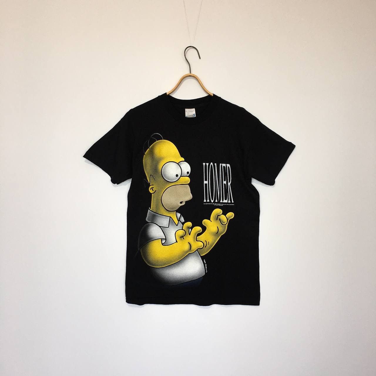 Vintage The Simpsons Homer 1997 T Shirt Size M Hoodie, Sweatshirt | PodTeesHub.com