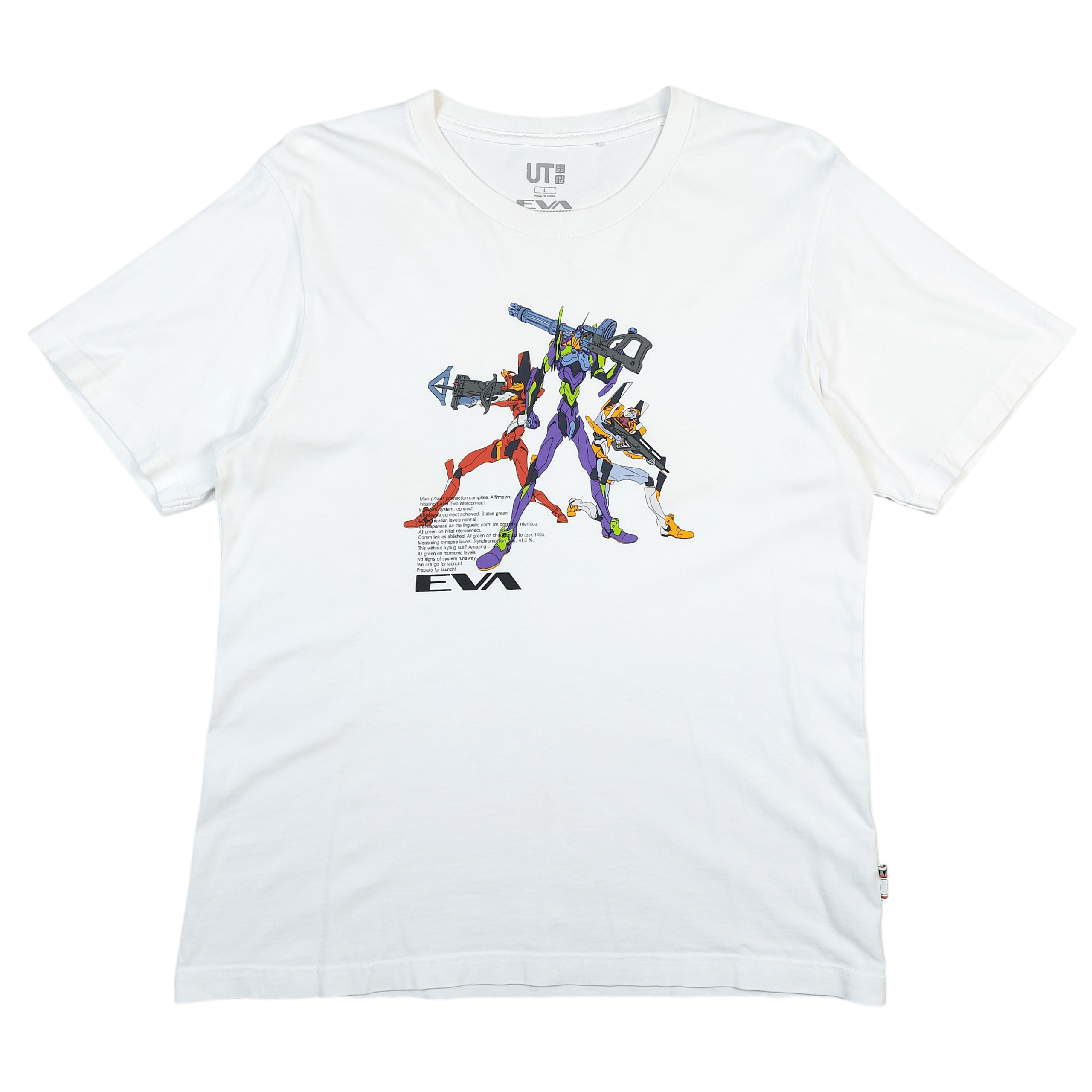 Anime Uniqlo Ut Evangelion Eva Anime Jp Neon Genesis Tee Hoodie, Sweatshirt | PodTeesHub.com
