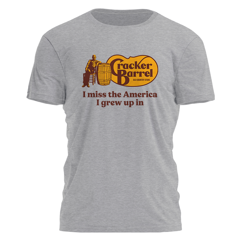 Cracker Barrel - America I Grew Up in Tee - 4091 Hoodie, Sweatshirt | PodTeesHub.com