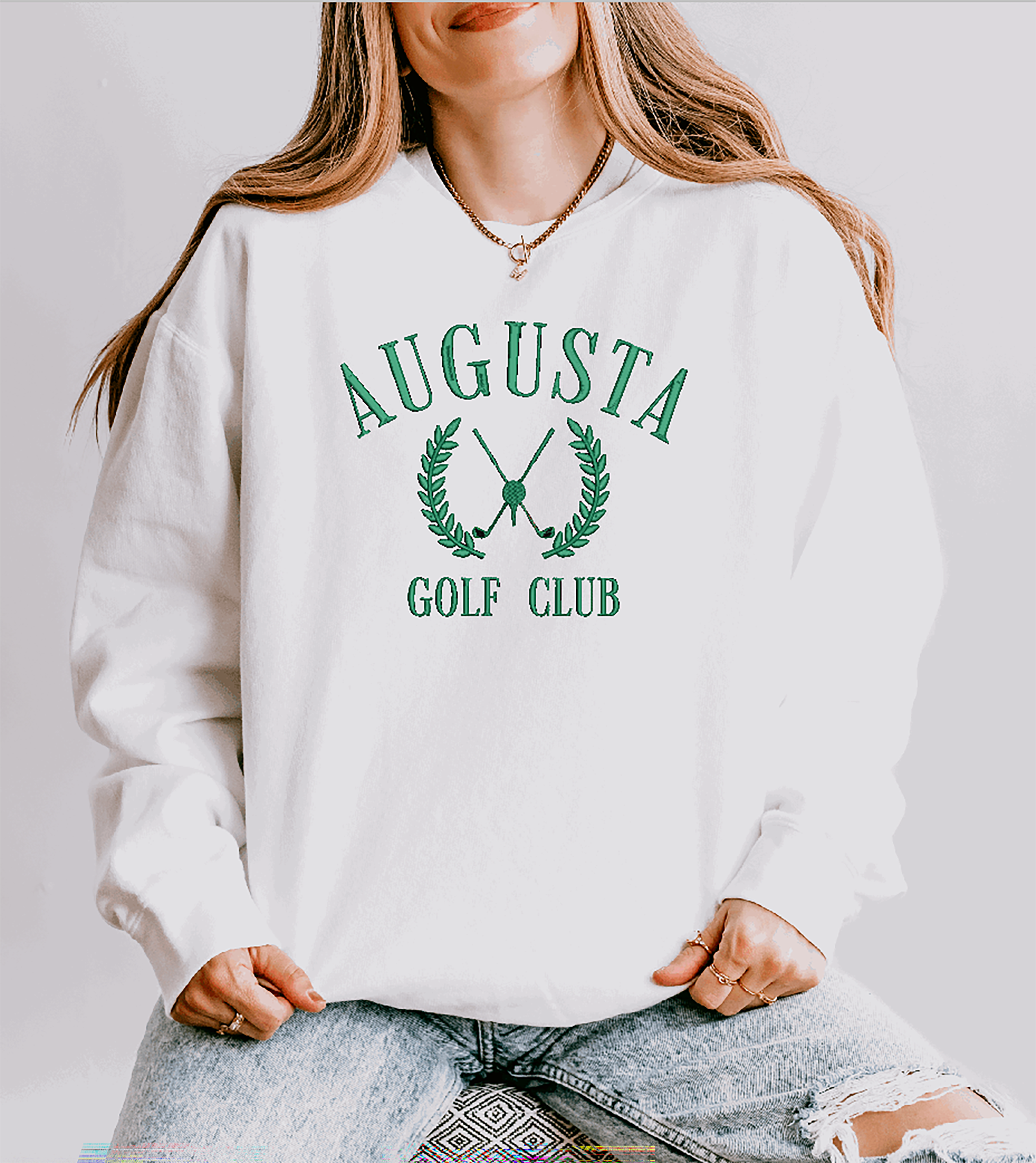 Custom Embroidered Sweatshirt, Augusta, Golf Club, Golf Team T-Shirts, Hoodie | PodTeesHub.com