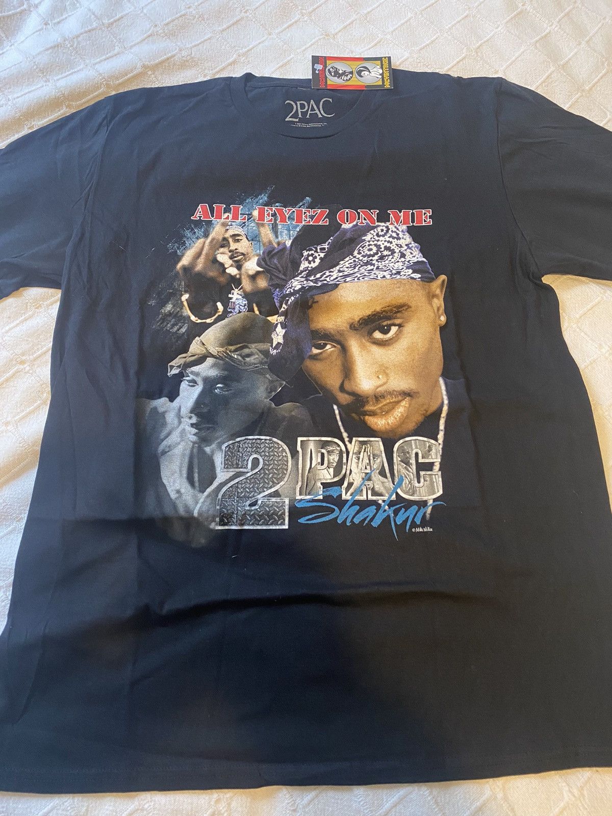 Vintage Tupac Shakur All Eyez On Me T Shirt Hoodie, Sweatshirt | PodTeesHub.com