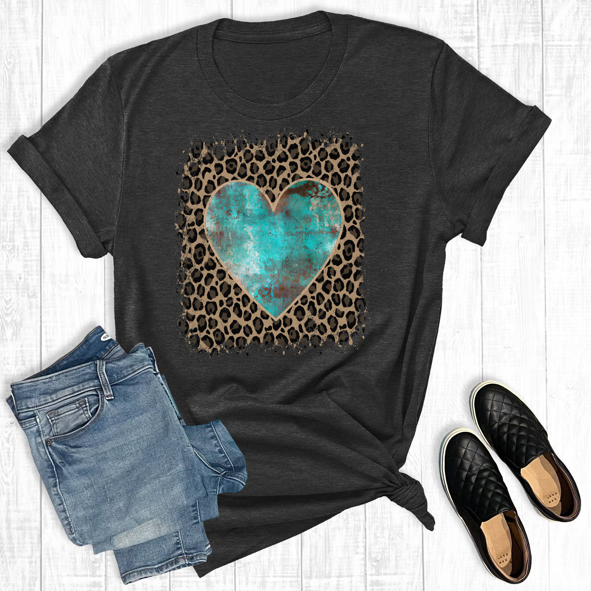 Retro Cowgirl Valentines Heart Graphic Tee Hoodie, Sweatshirt | PodTeesHub.com