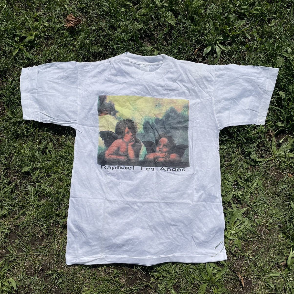 Vintage 90s Artwork Raphael Les Angeles Art Promo Tee Hoodie, Sweatshirt | PodTeesHub.com