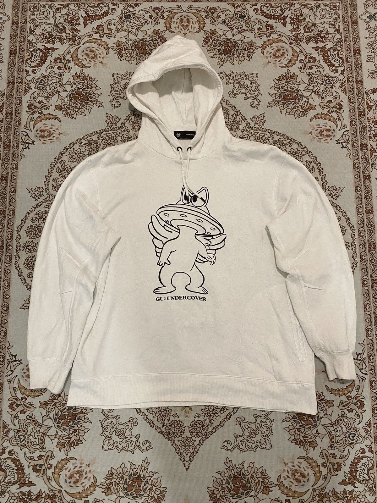 X Vintage Undercover X Gu Graphic Hoodie T-Shirts, Sweatshirt | PodTeesHub.com