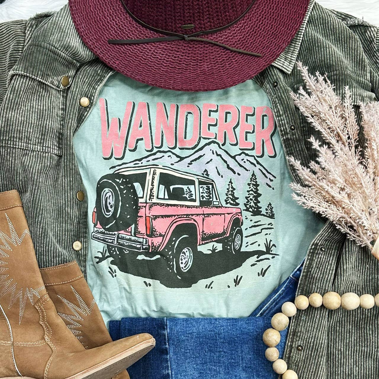 Wanderer Vintage Everyday Tee Hoodie, Sweatshirt | PodTeesHub.com
